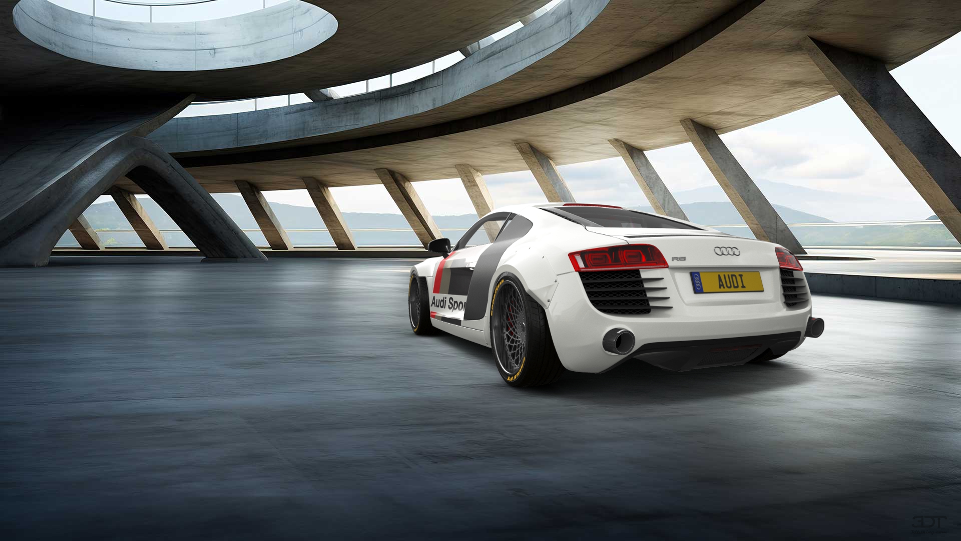 Audi R8 2 Door Coupe 2008 tuning