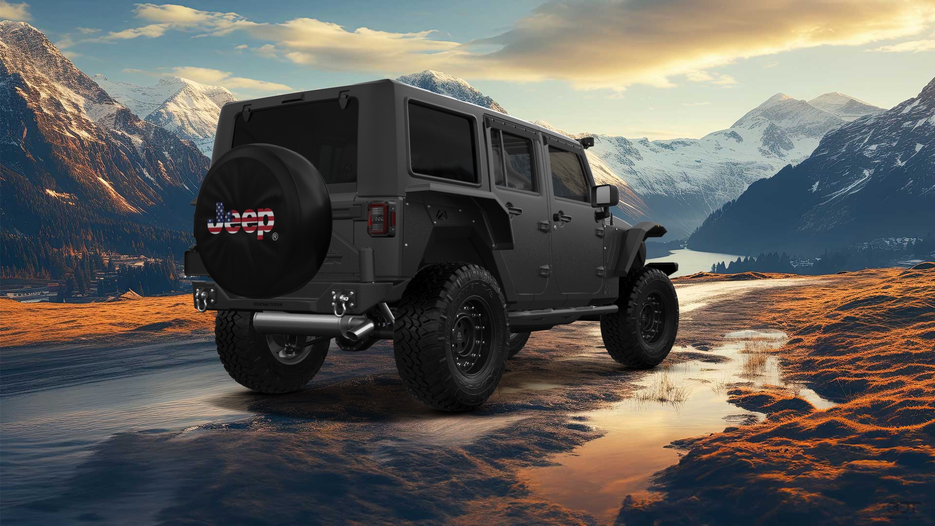 Jeep Wrangler Unlimited JK Rubicon Recon 4 Door SUV 2017