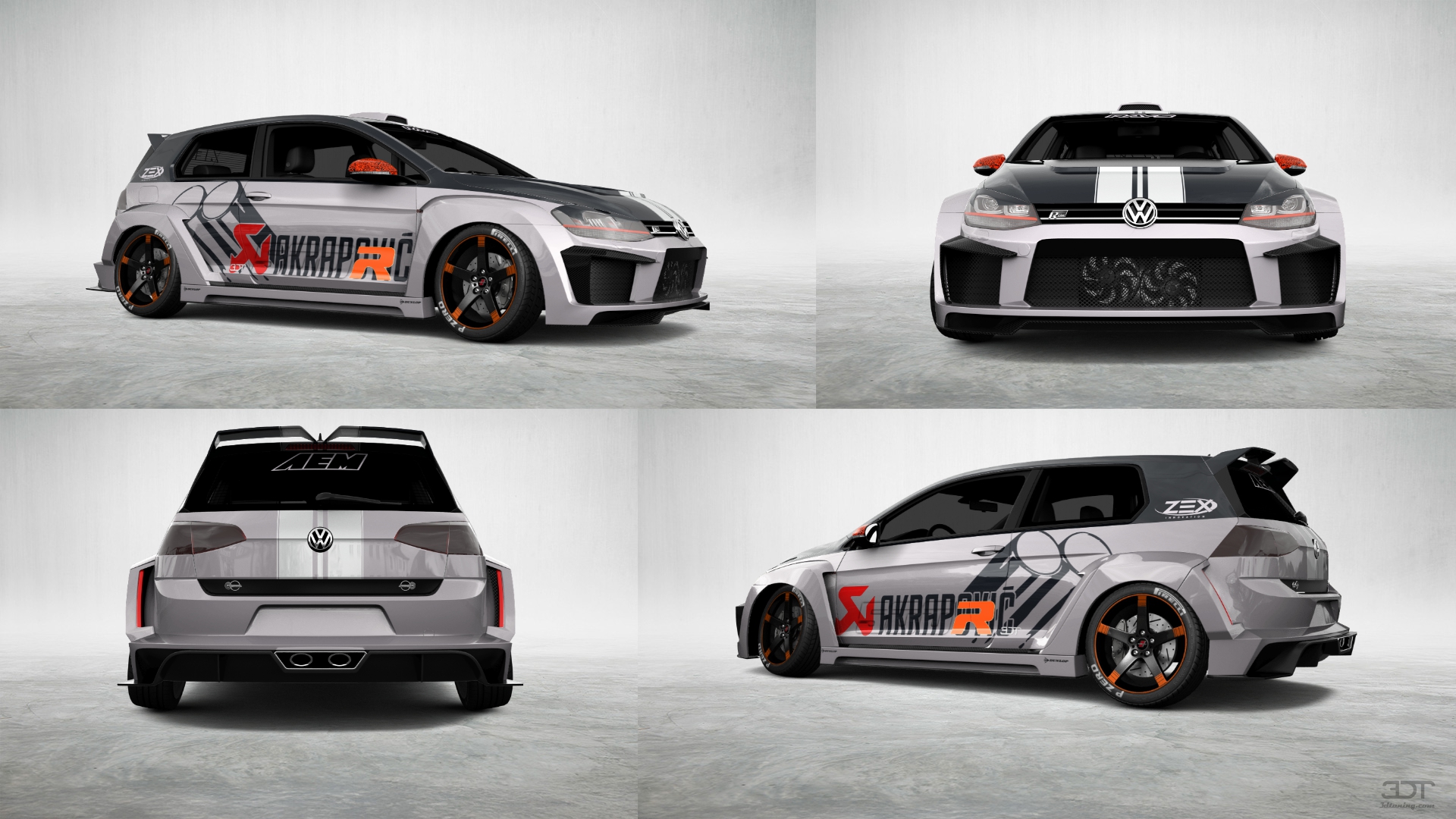 Volkswagen Golf 7 3 Door Hatchback 2013 tuning