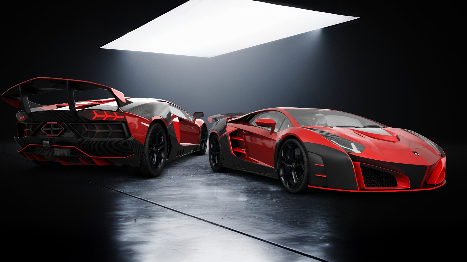 Lamborghini Aventador 2 Door Coupe 2012 tuning