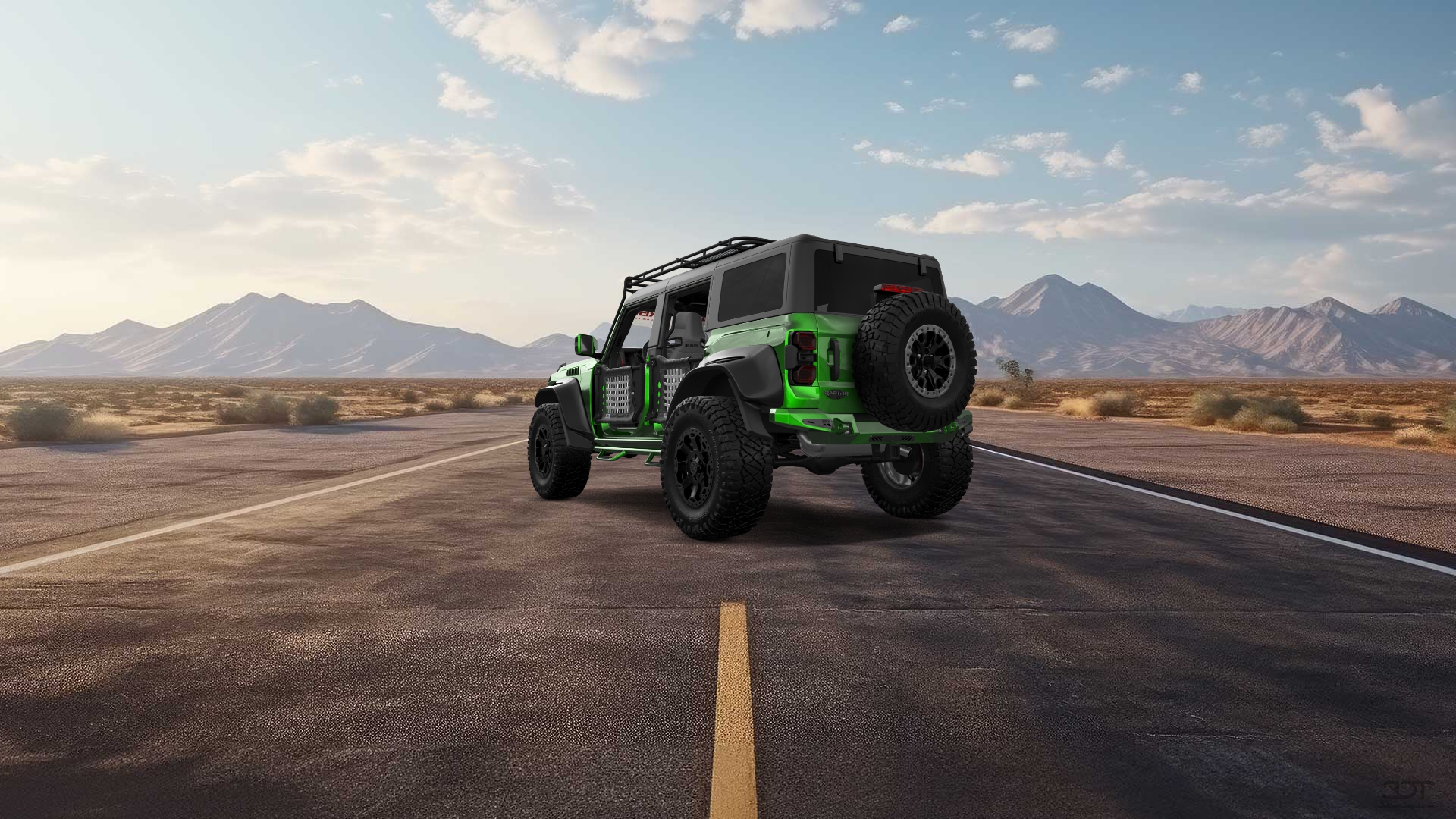 Ford Bronco Raptor 4 Door pickup truck 2022