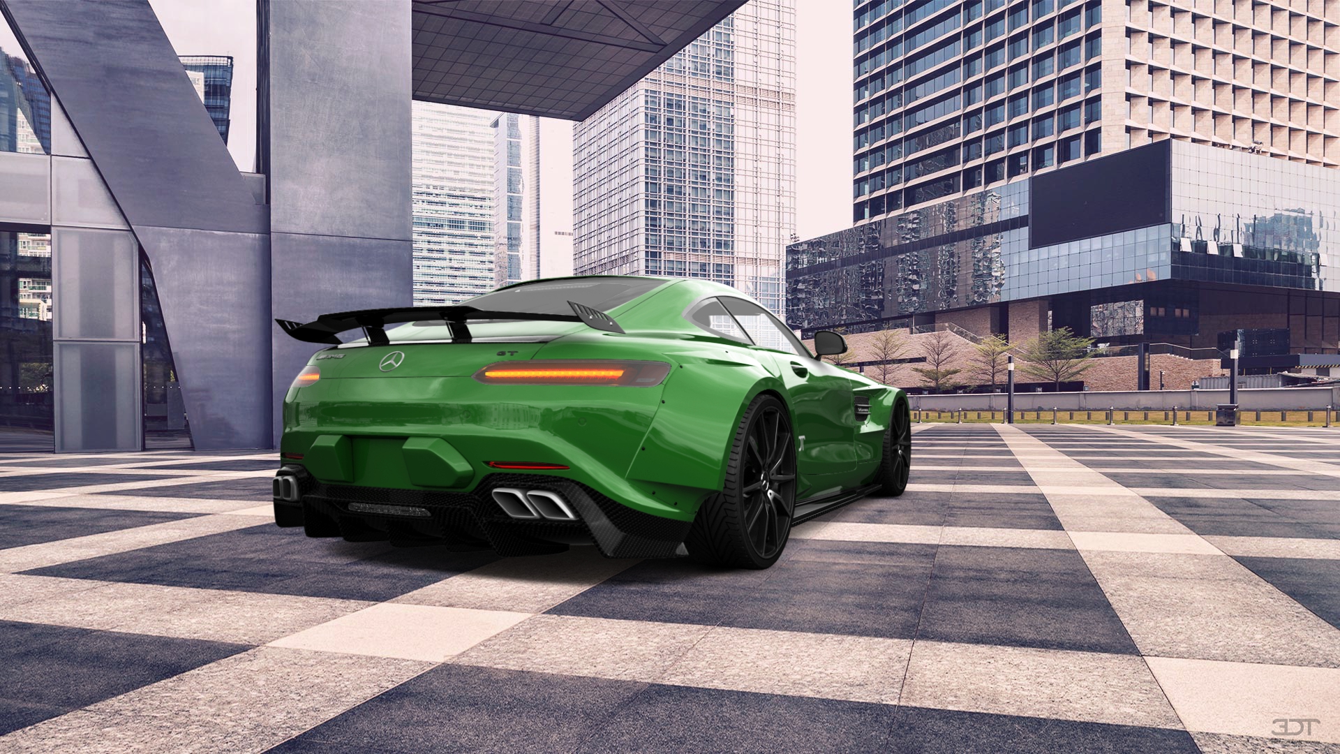Mercedes AMG GT 2 door fastback coupe 2016