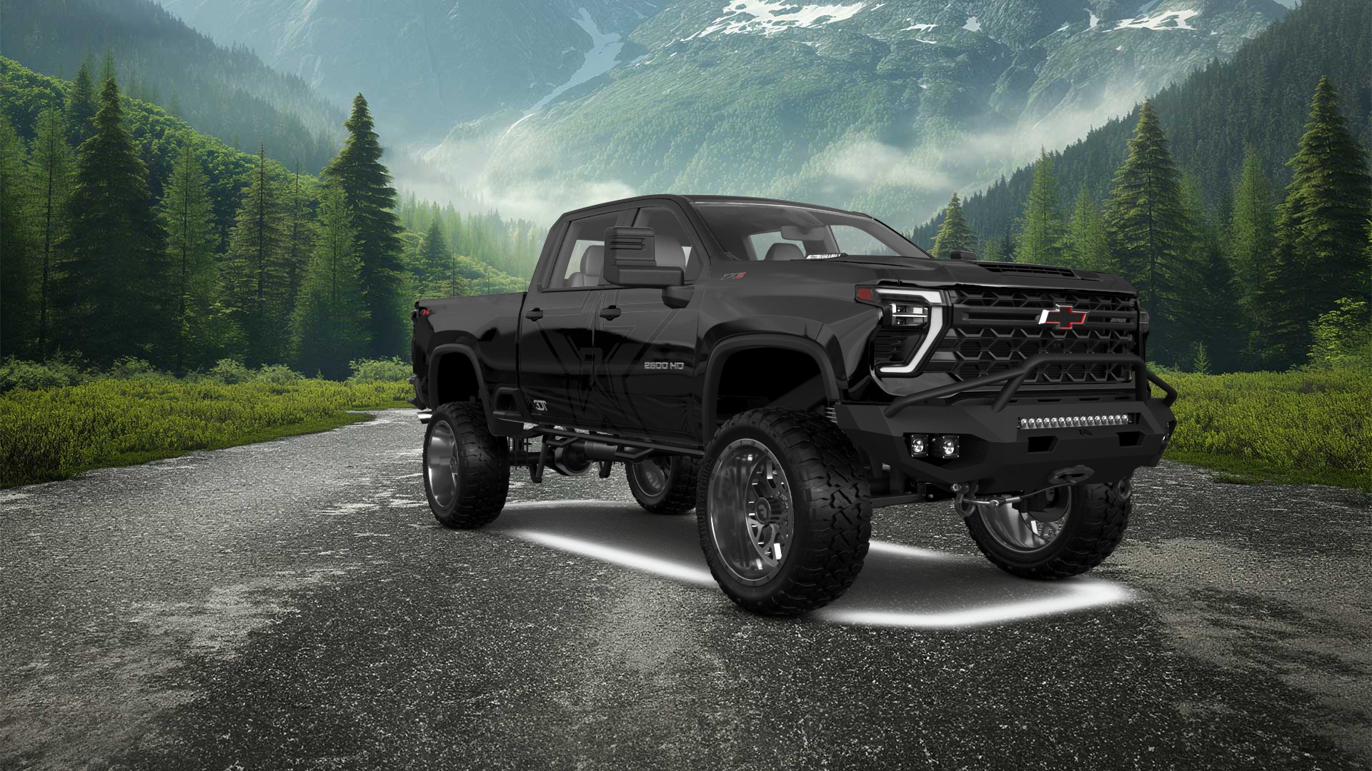Chevrolet Silverado 2500 HD 4 Door pickup truck 2024