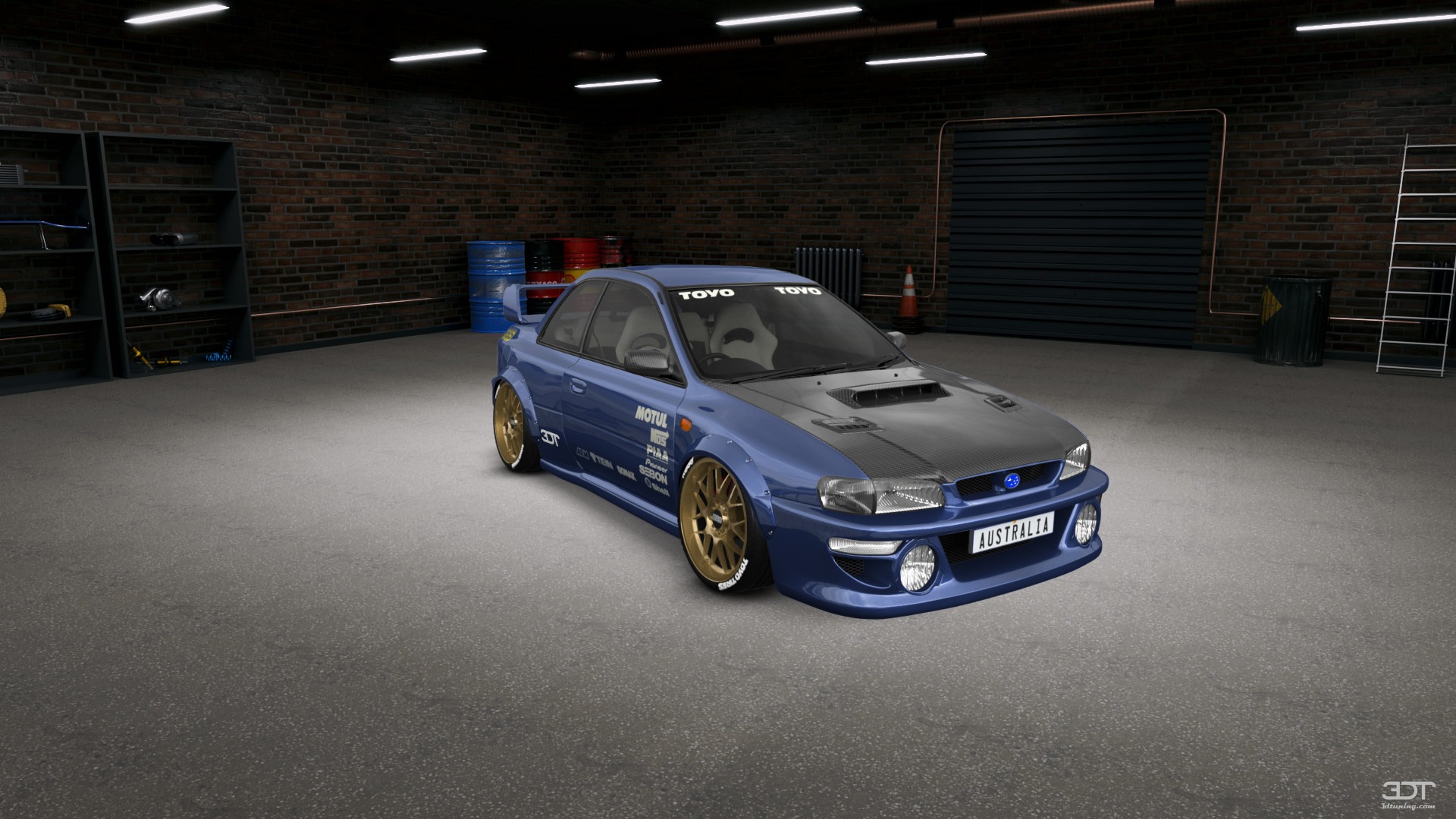 Subaru Impreza WRX STI 22B 2 Door Coupe 2000