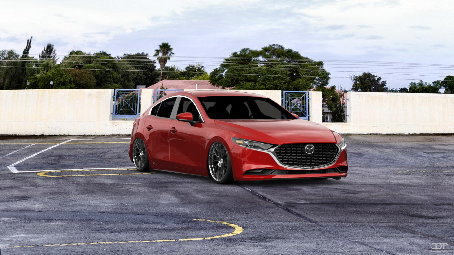 Mazda 3 4 Door Saloon 2019 Images