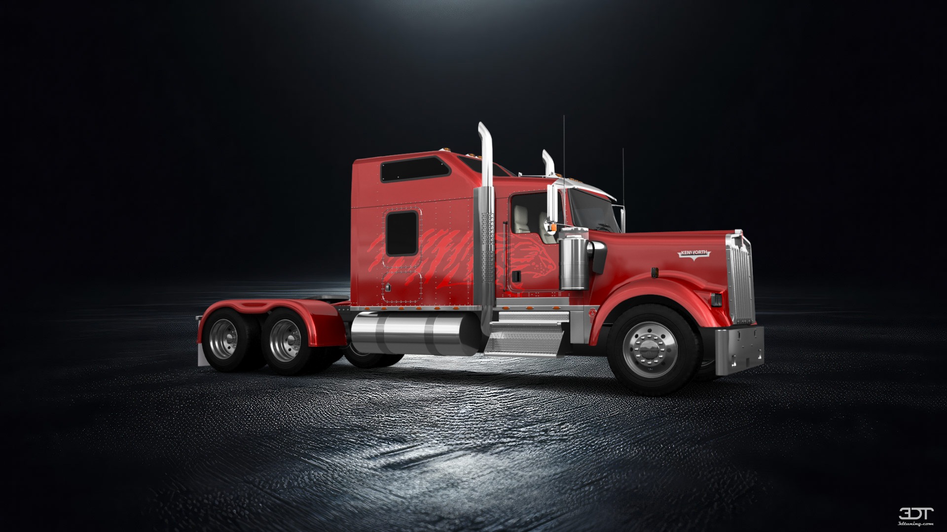 Kenworth W900 Sleeper Cab Truck 2015