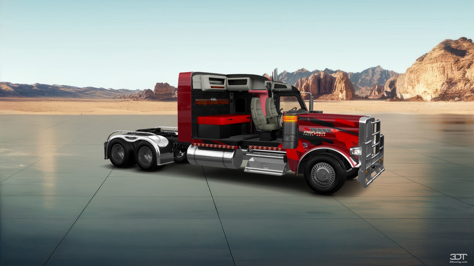 Peterbilt 589 Sleeper Cab Truck 2024 tuning