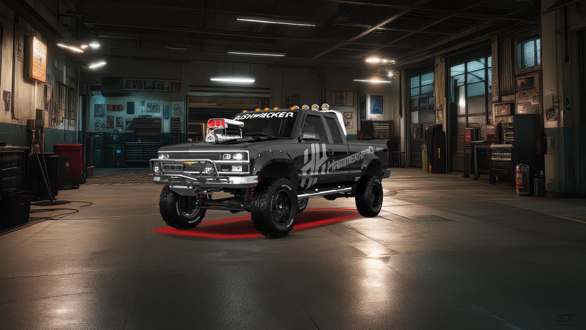 Chevrolet K2500 Extended Cab Pickup 1989 tuning
