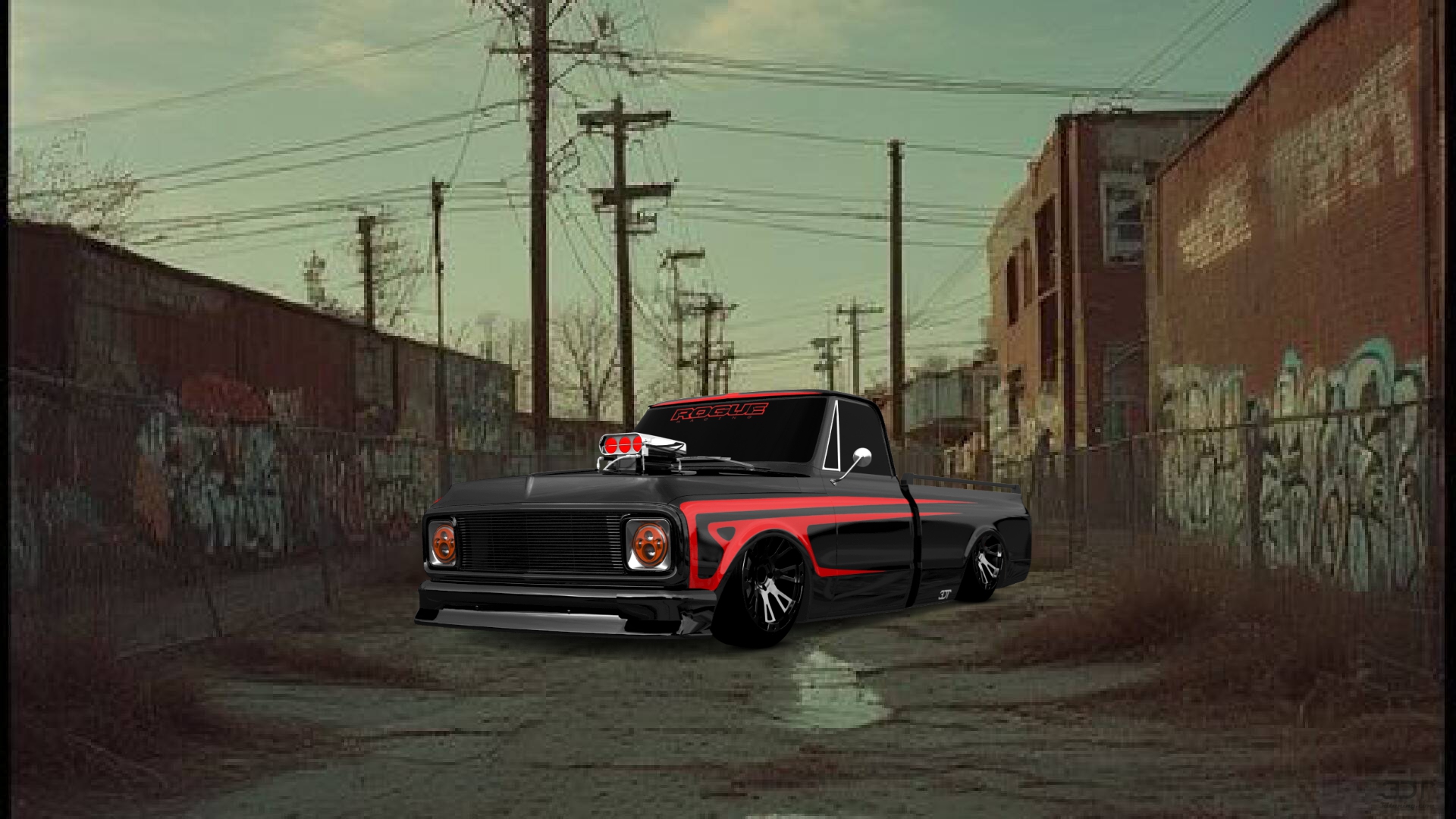 Chevrolet C-10 Cheyenne 2 Door pickup truck 1972 Images