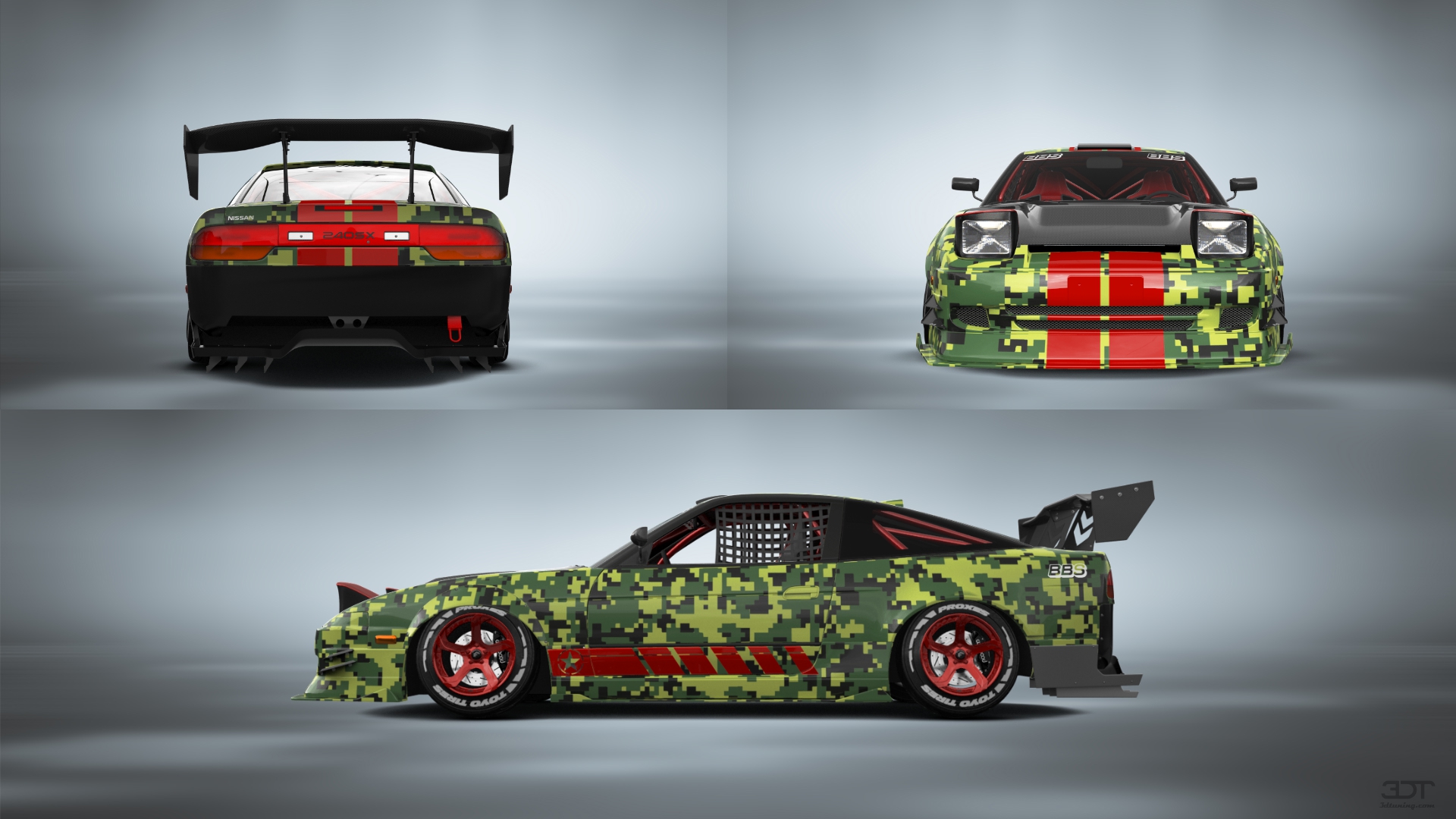 Nissan 240SX 3 Door Hatchback 1989 tuning