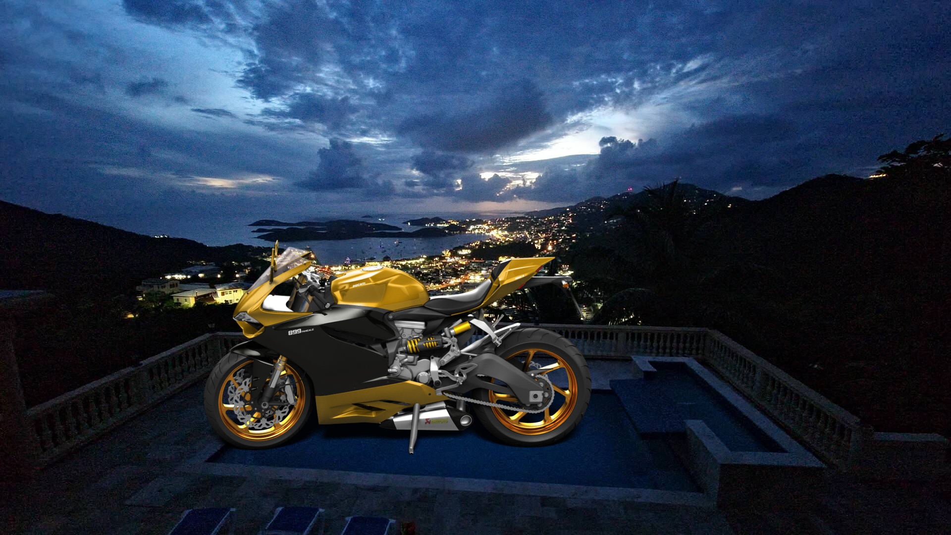 Ducati 899 Panigale Sport Bike 2015