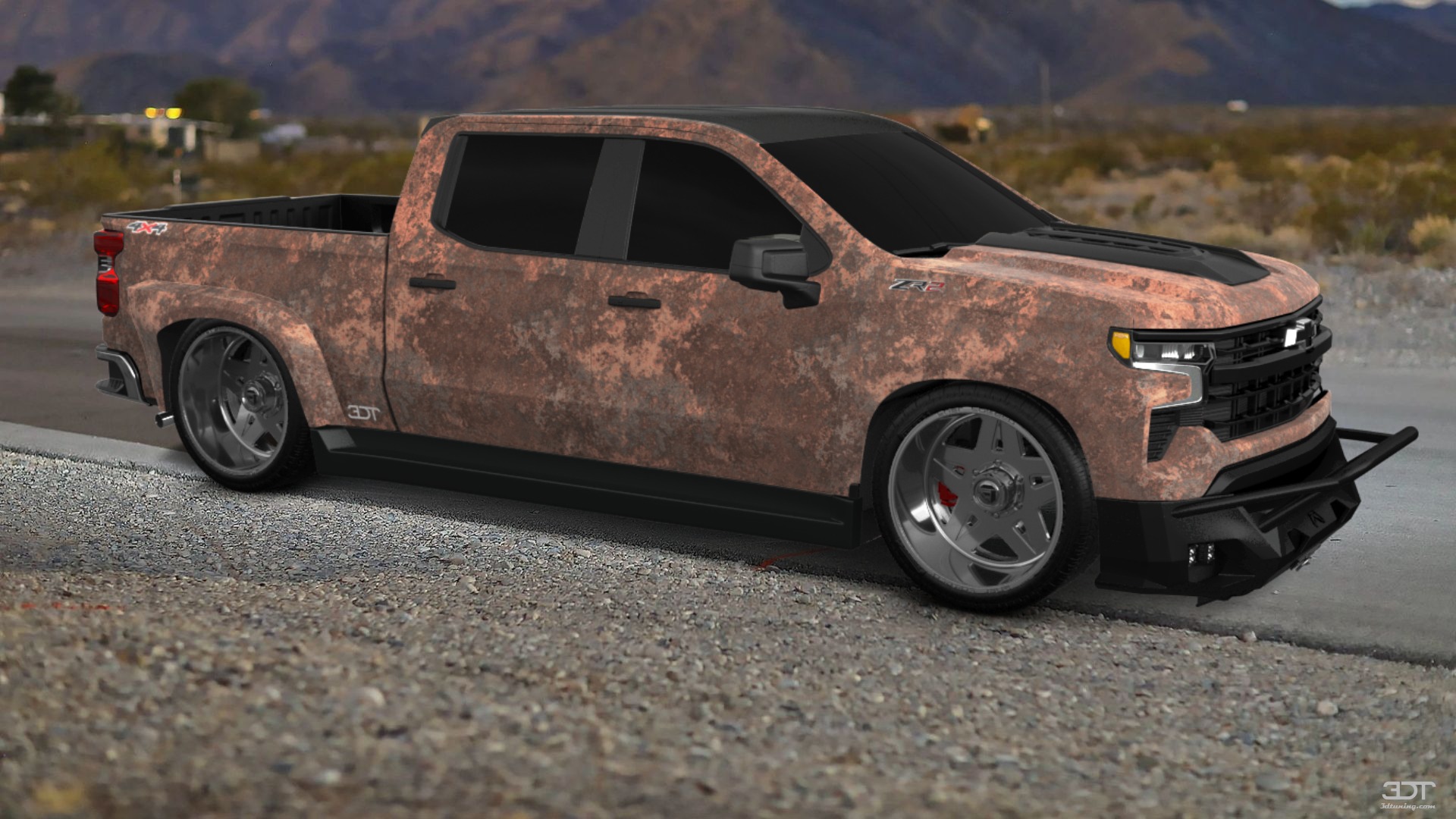 Chevrolet Silverado 1500 Crew Cab 5.8 ft box 4 Door pickup truck 2023 Images