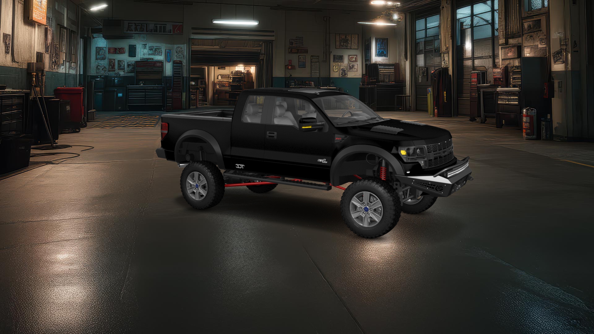 Ford Raptor Svt Modifications Ford F-150 SVT Raptor 2010 — tuning project by HuskyTiger2338 | 3DTuning