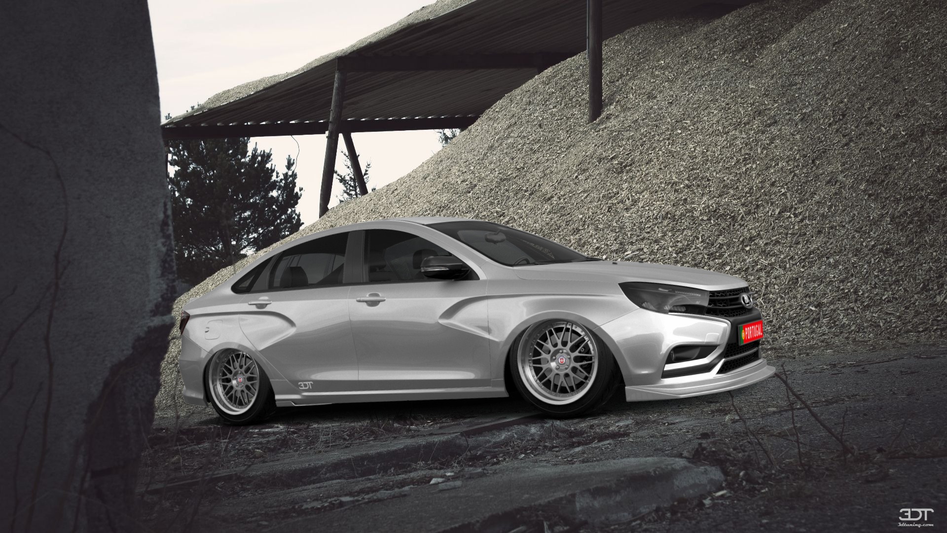 Lada Vesta 4 Door Saloon 2016 tuning