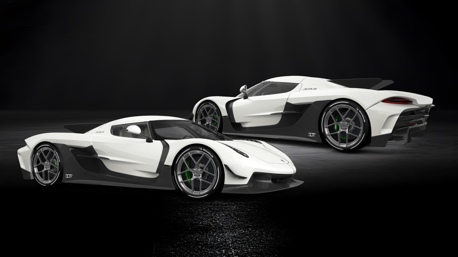 Koenigsegg Jesko 2 door targa top 2020