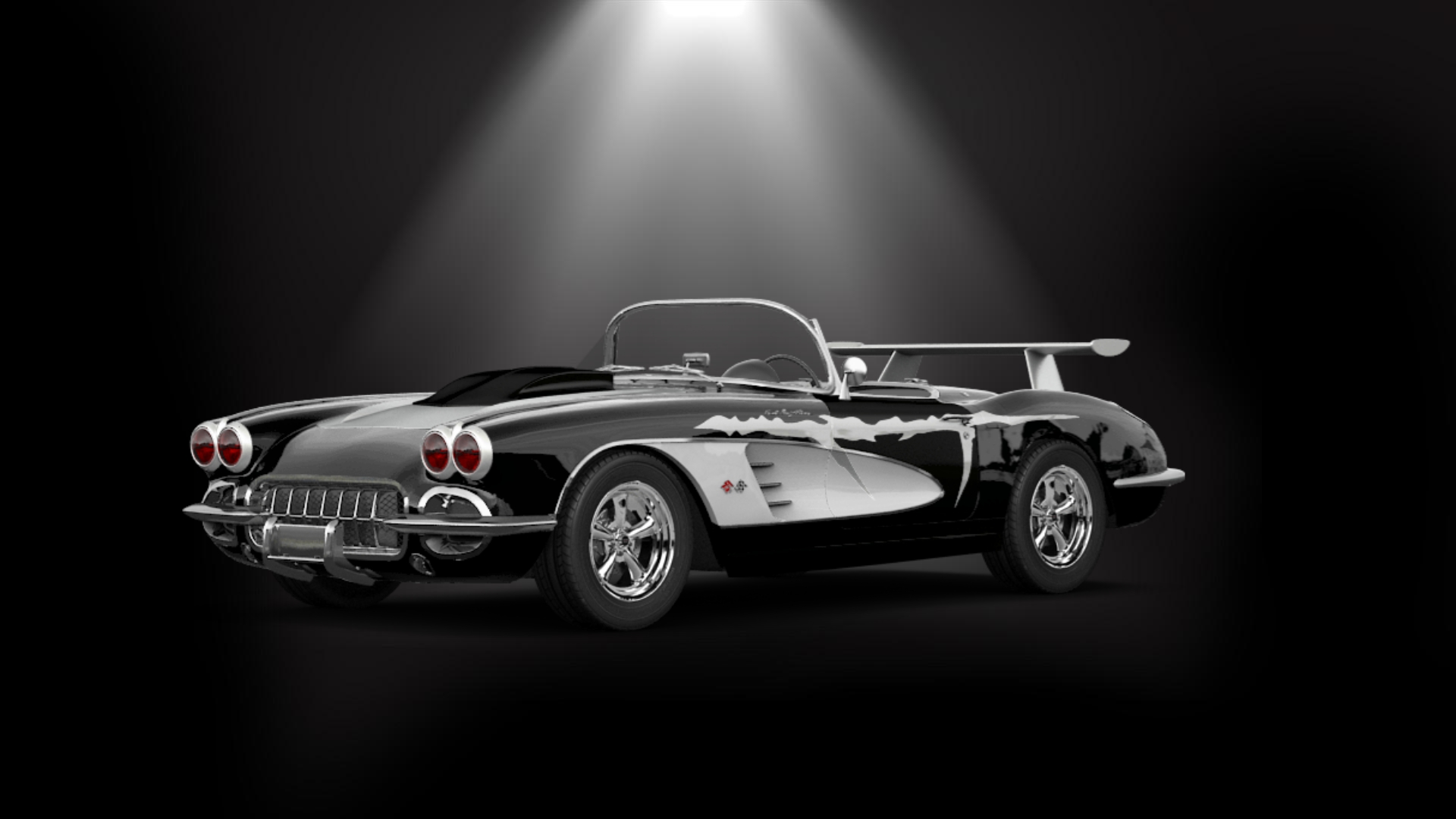Chevrolet Corvette Convertible Coupe 1958 tuning