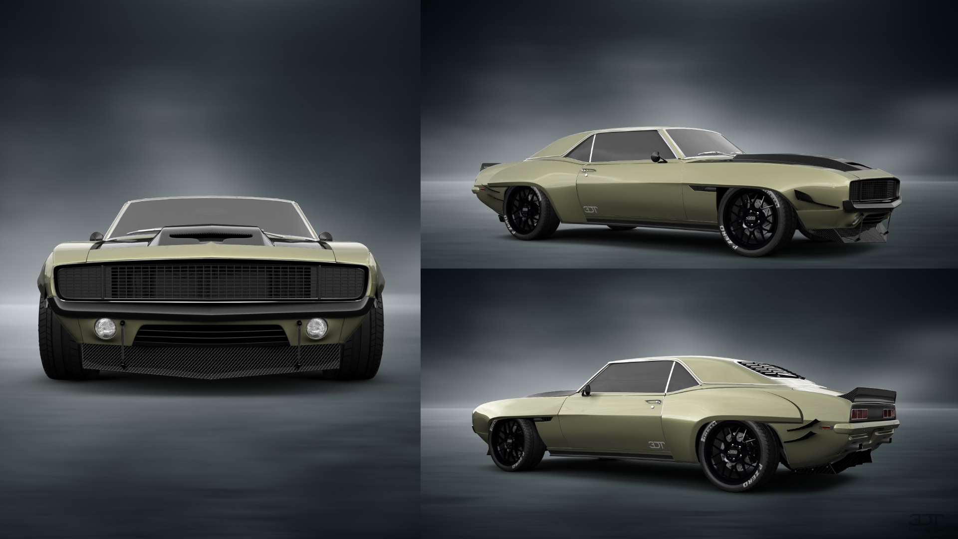 Chevrolet Camaro SS 2 Door Hardtop 1969 tuning