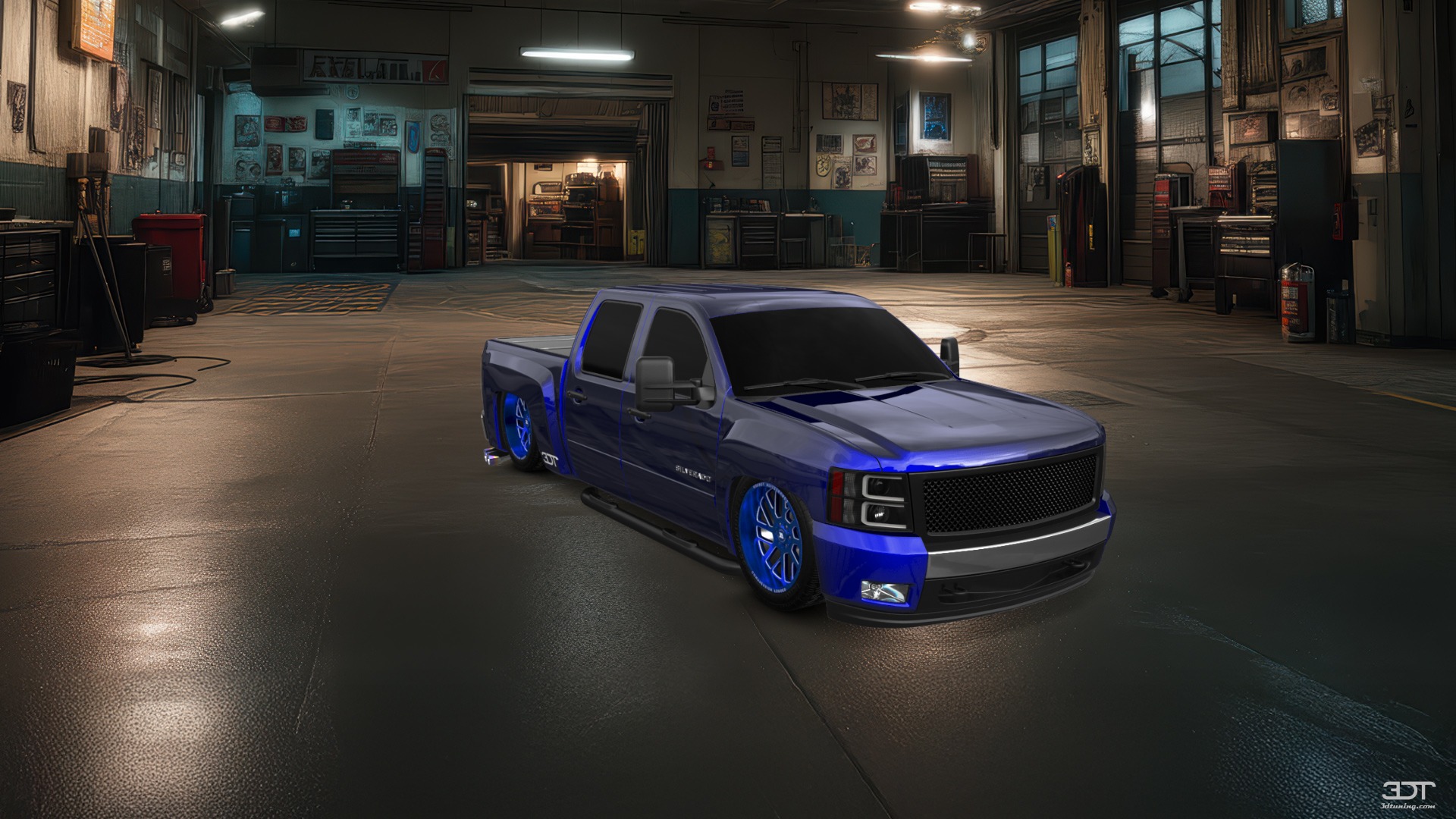 Chevrolet Silverado 1500 Crew Cab 4 Door pickup truck 2007 tuning