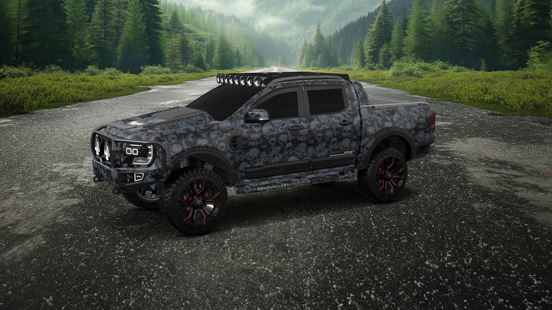 Ford Ranger 4 Door pickup truck 2022