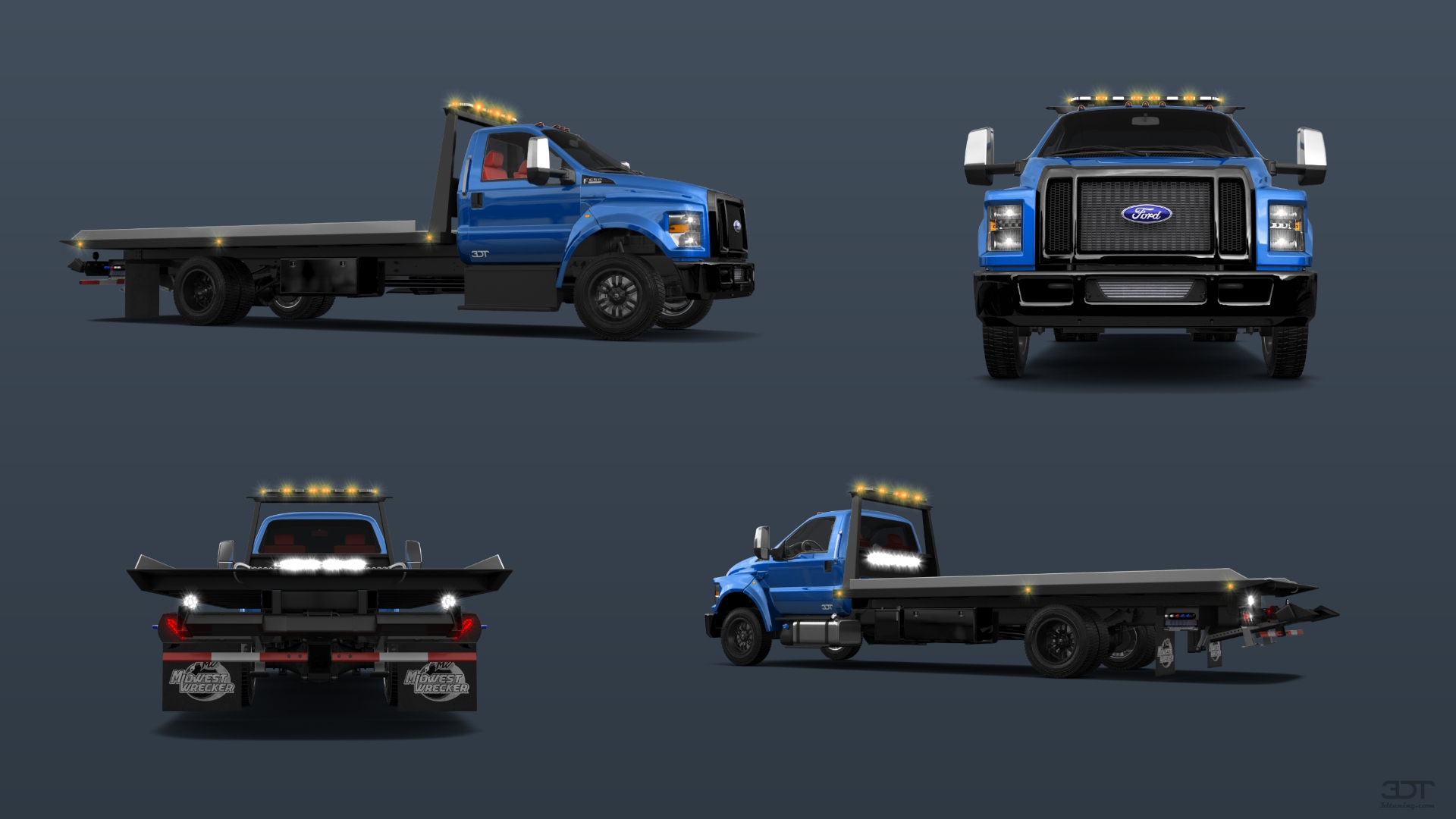 Ford F-650 Tow Truck Pickup 2016 tuning
