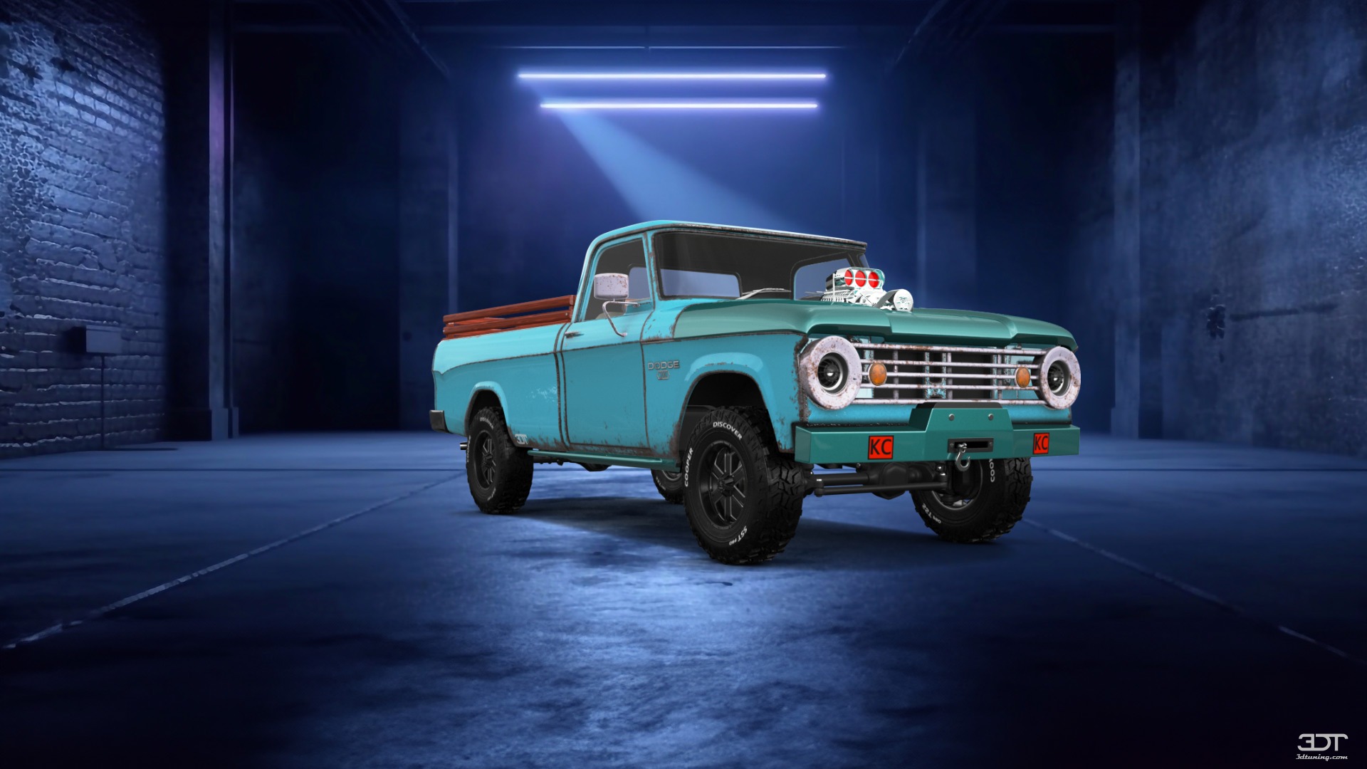 Dodge Power Wagon W200 2 Door pickup truck 1966