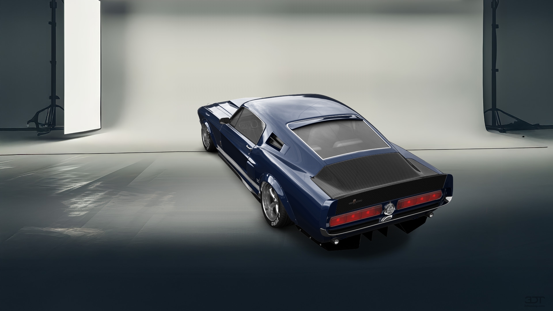 Mustang GT500 2 Door Coupe 1968 tuning