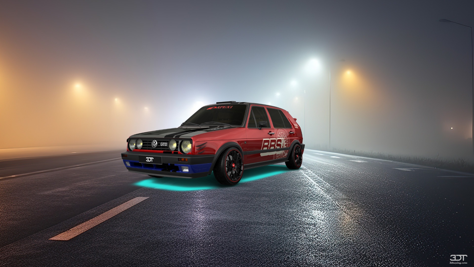 Volkswagen Golf Mk2 5 Door Hatchback 1983 tuning