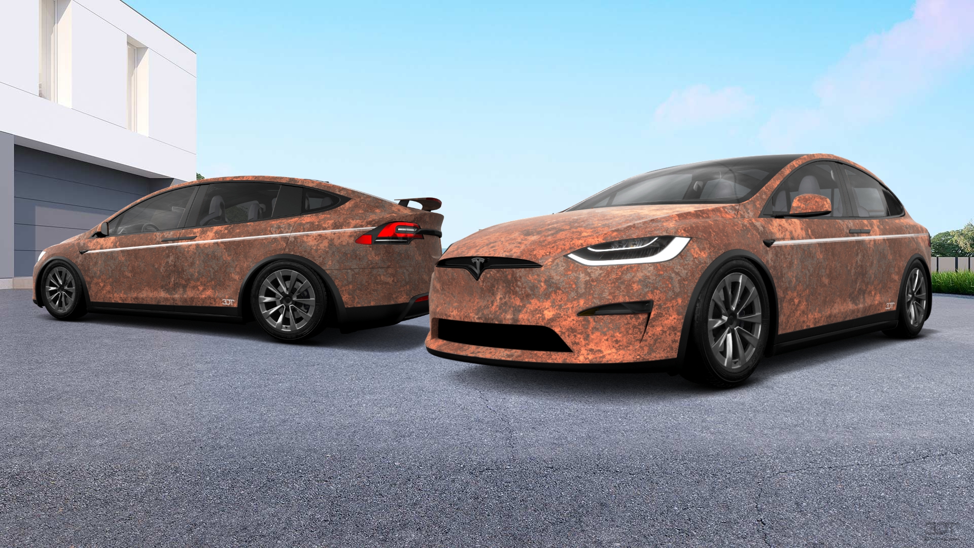Tesla Model X 5 Door SUV 2024 tuning