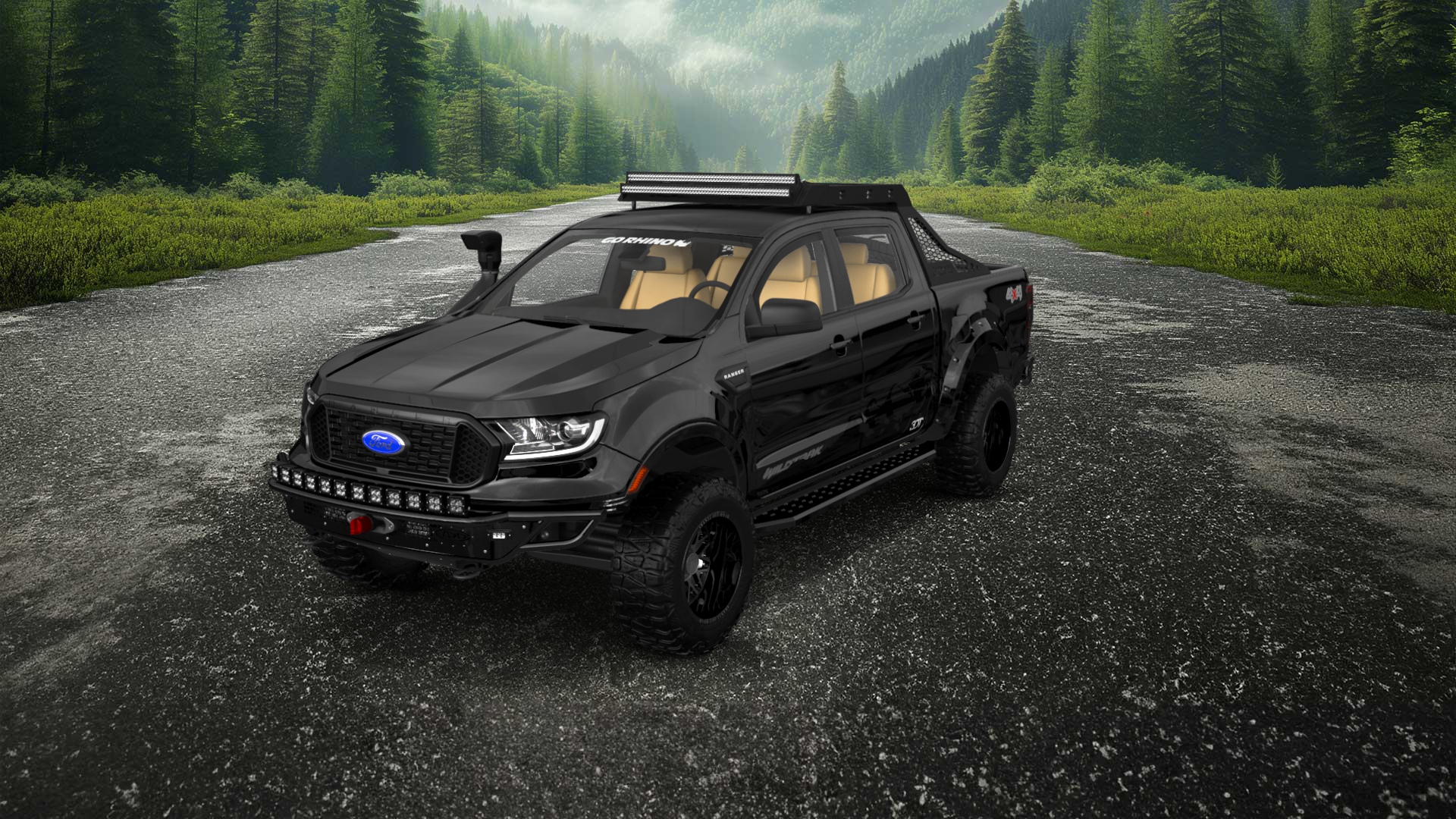 Ford Ranger 4 Door pickup truck 2019