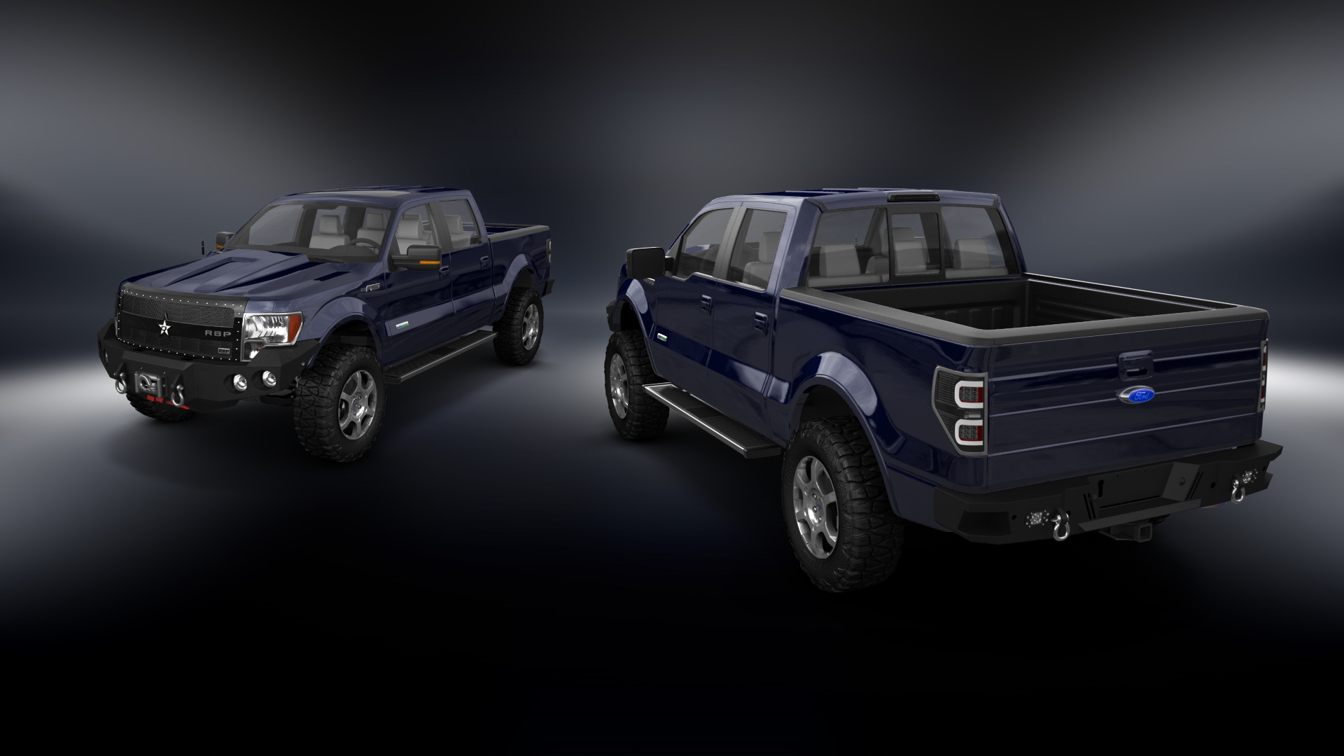 Ford F-150 Crew Cab 4 Door pickup truck 2013 tuning