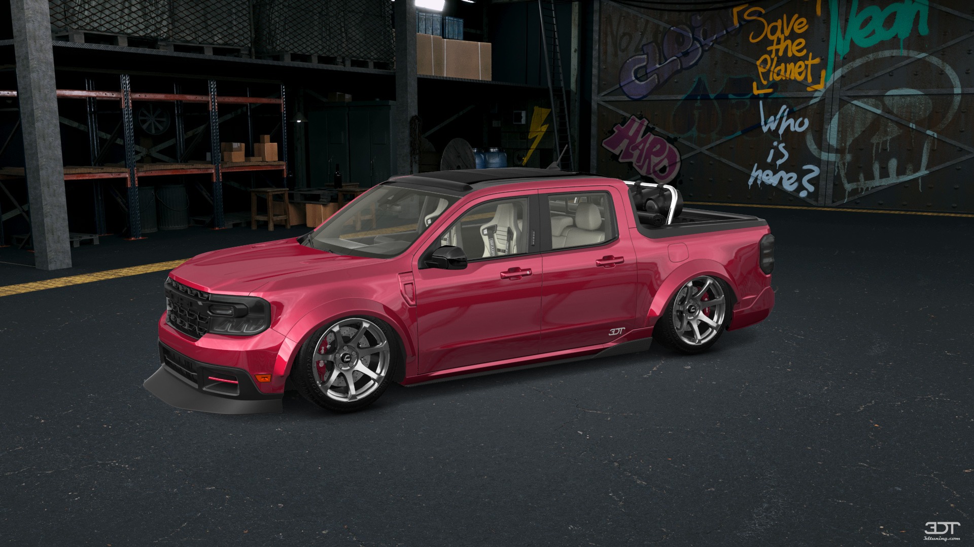 Ford Maverick 4 Door pickup truck 2022 tuning