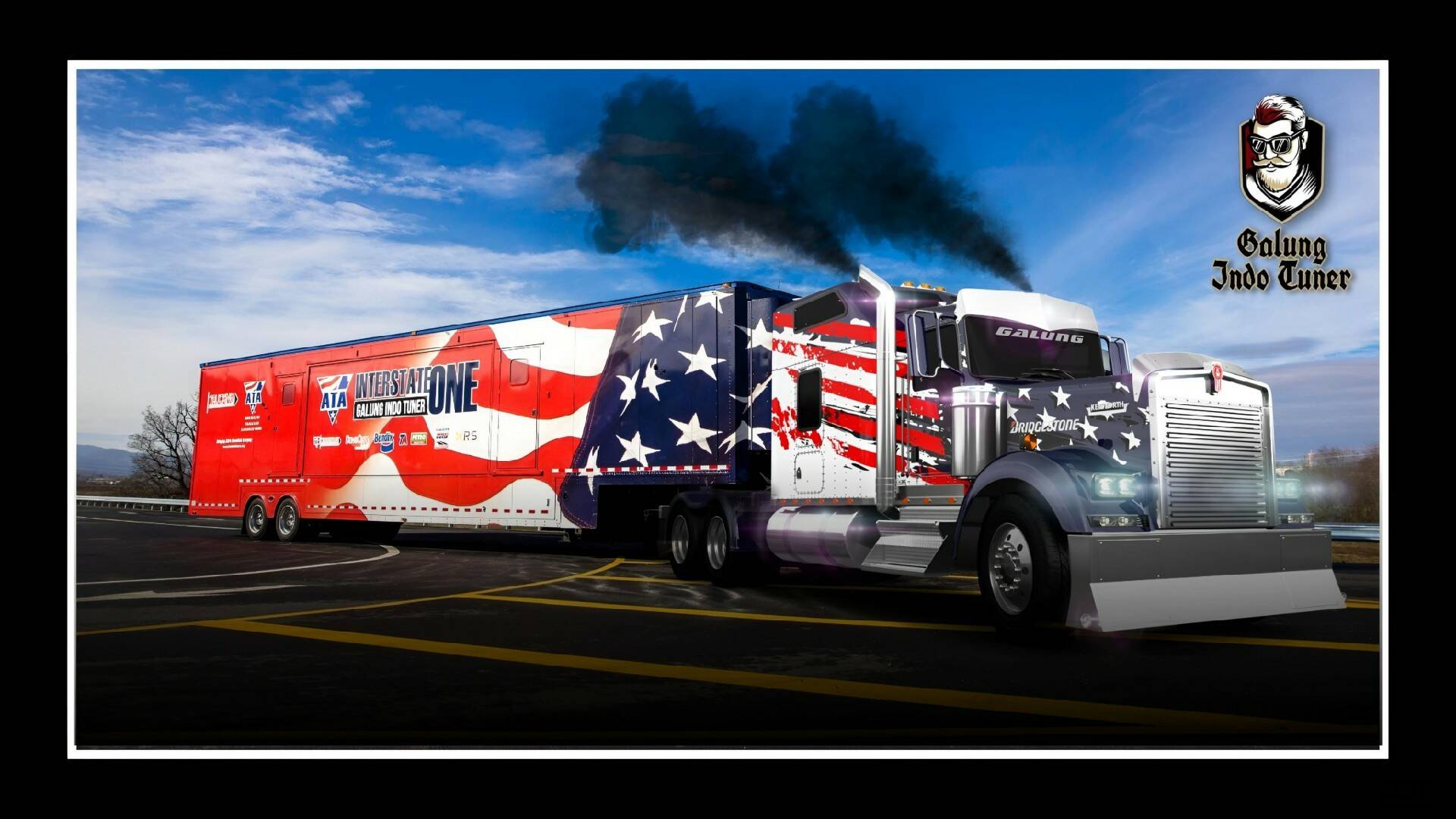 Kenworth W900 Sleeper Cab Truck 2015