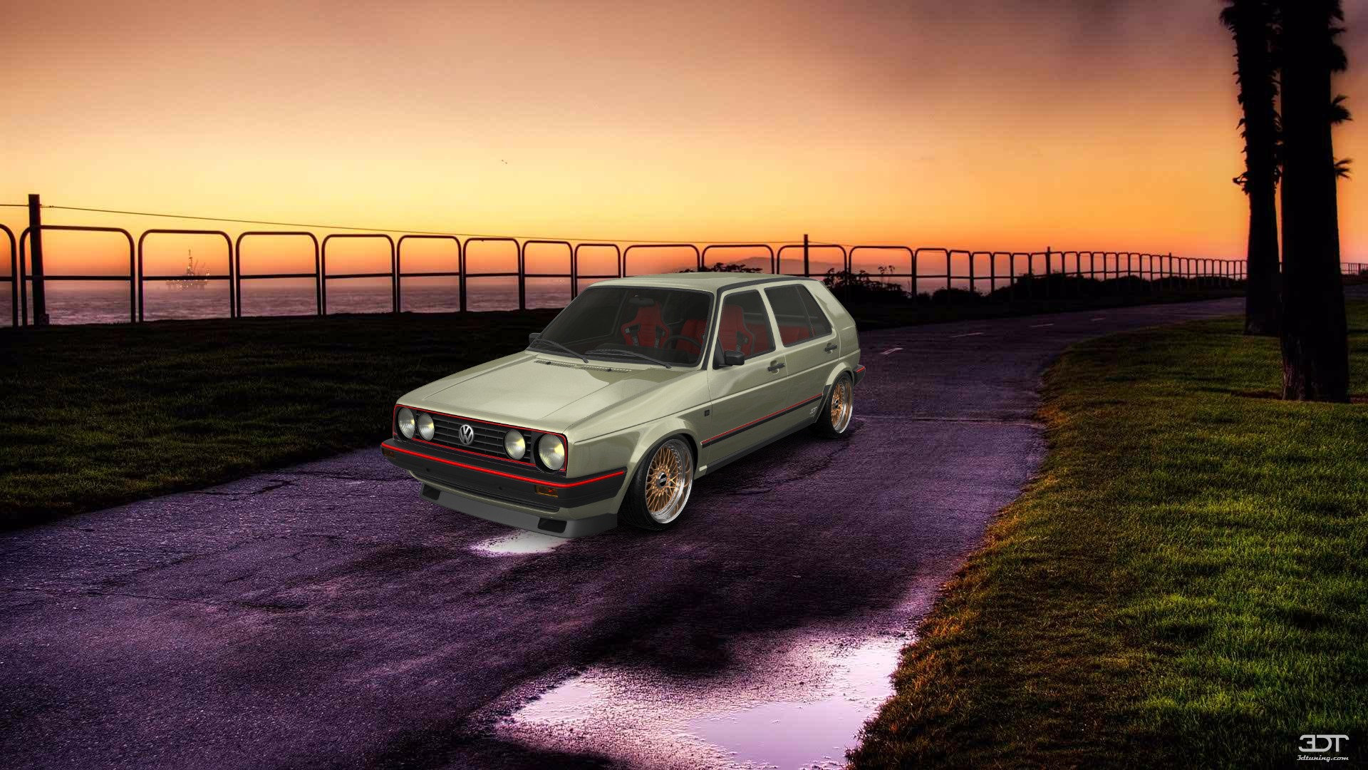Volkswagen Golf Mk2 5 Door Hatchback 1983 tuning