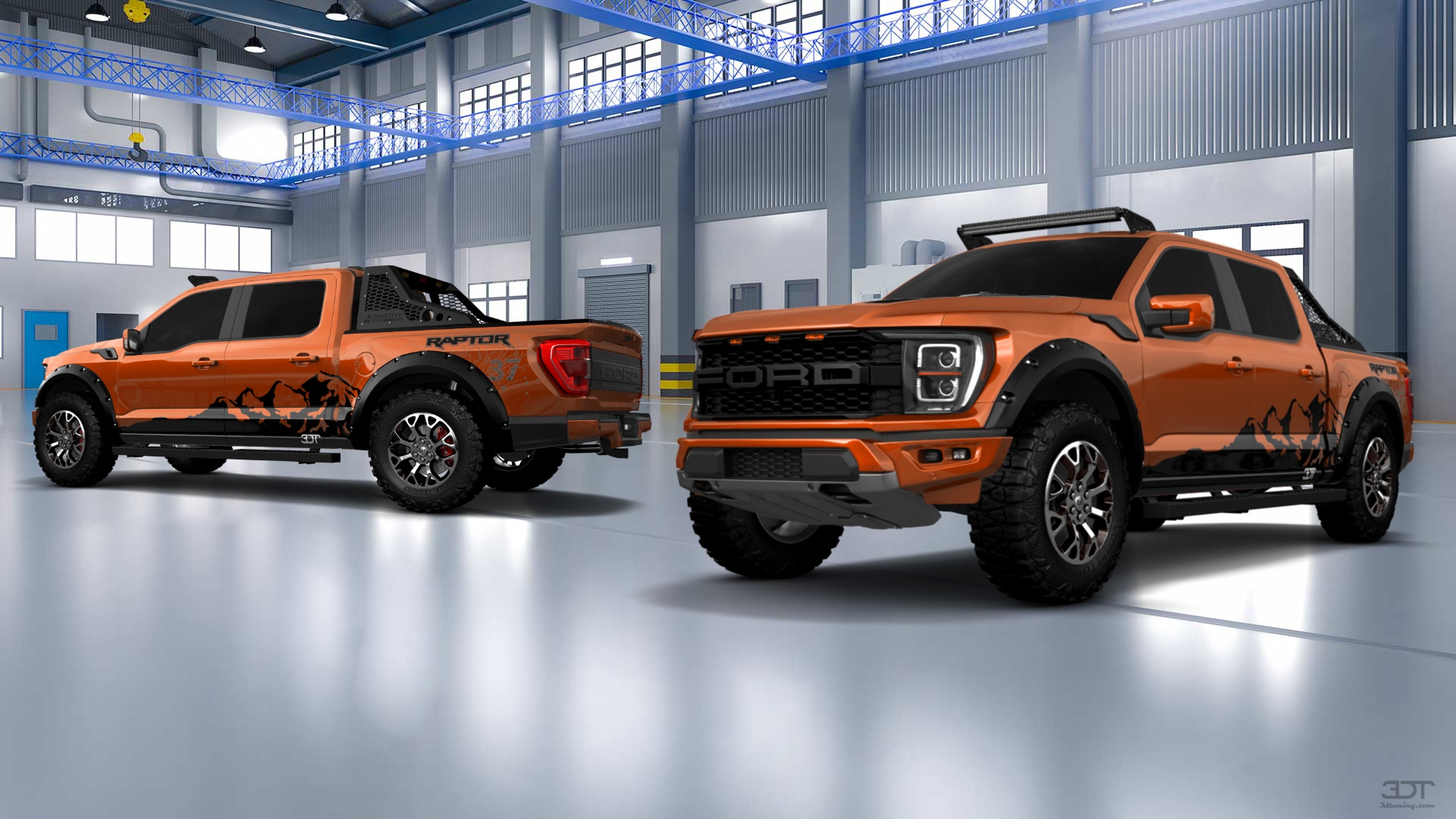 Ford F-150 Raptor 4 Door pickup truck 2021 tuning
