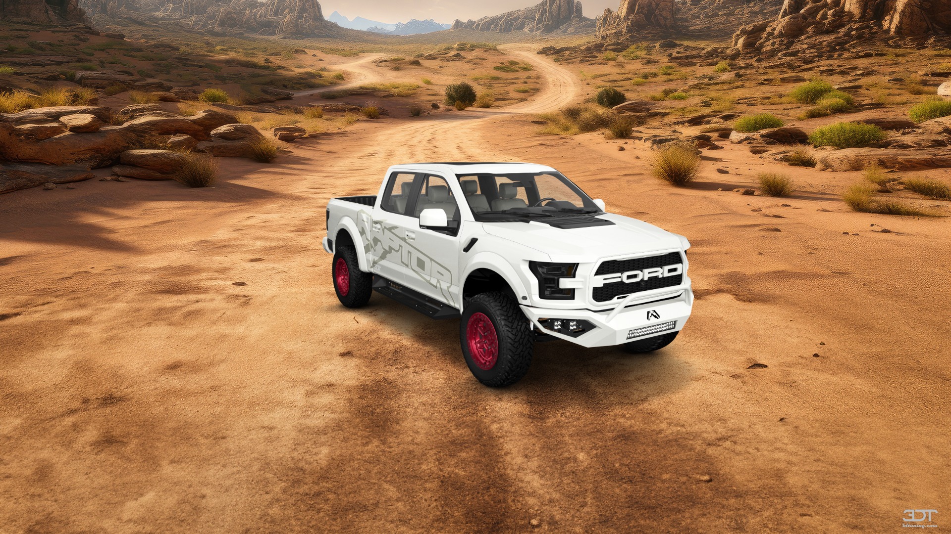 Ford F-150 Raptor 4 Door pickup truck 2017