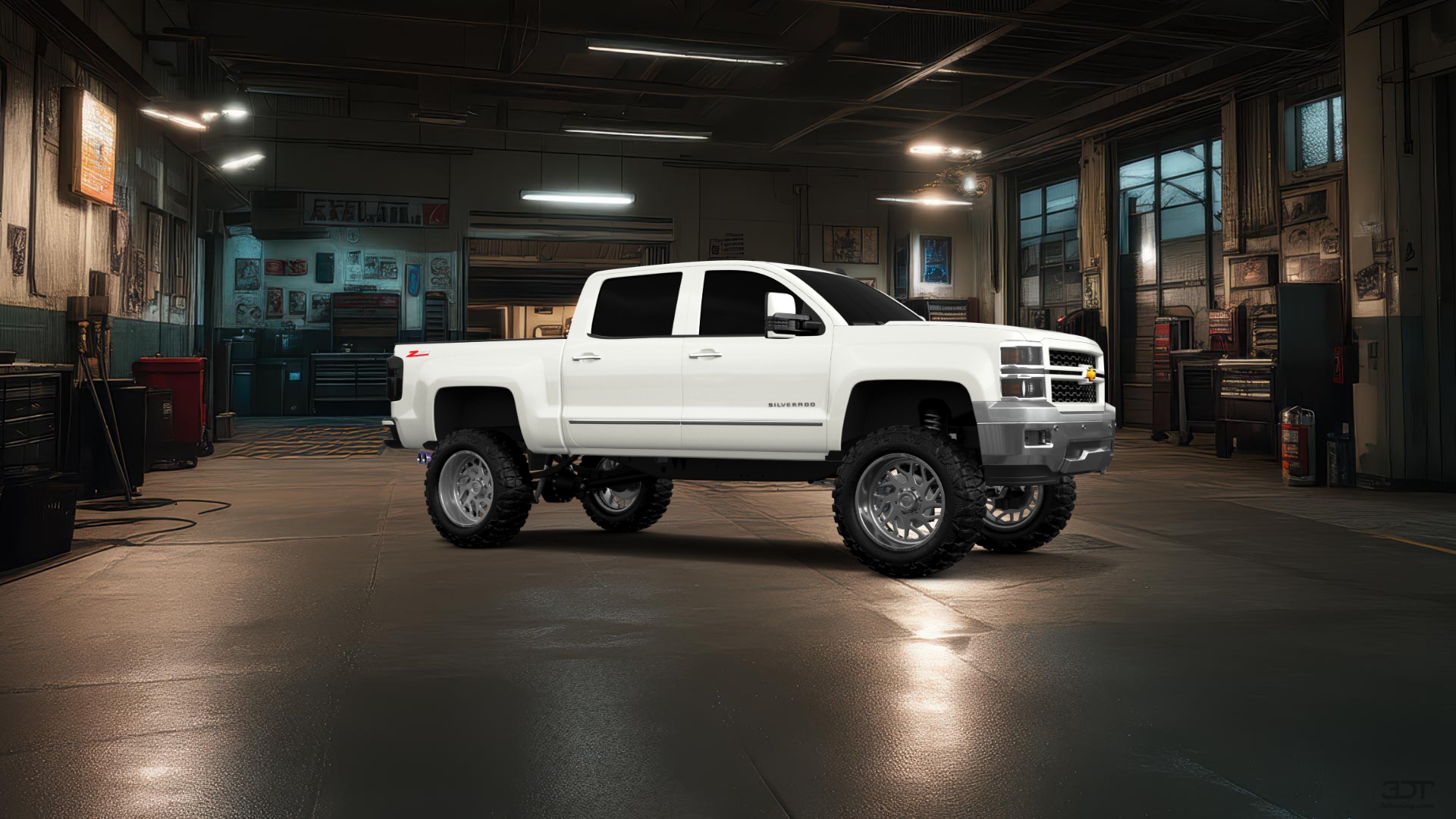 Chevrolet Silverado 1500 4 Door pickup truck 2014 tuning