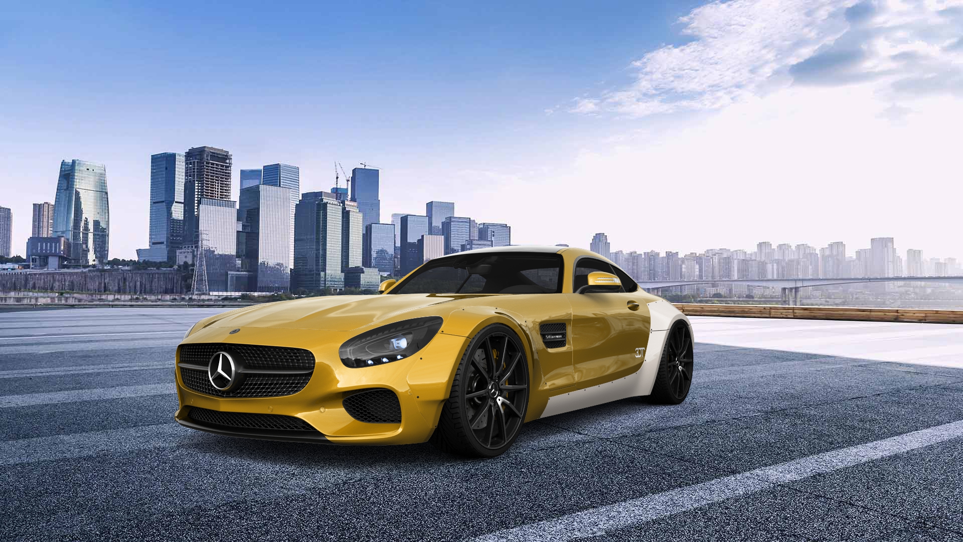 Mercedes AMG GT 2 door fastback coupe 2016