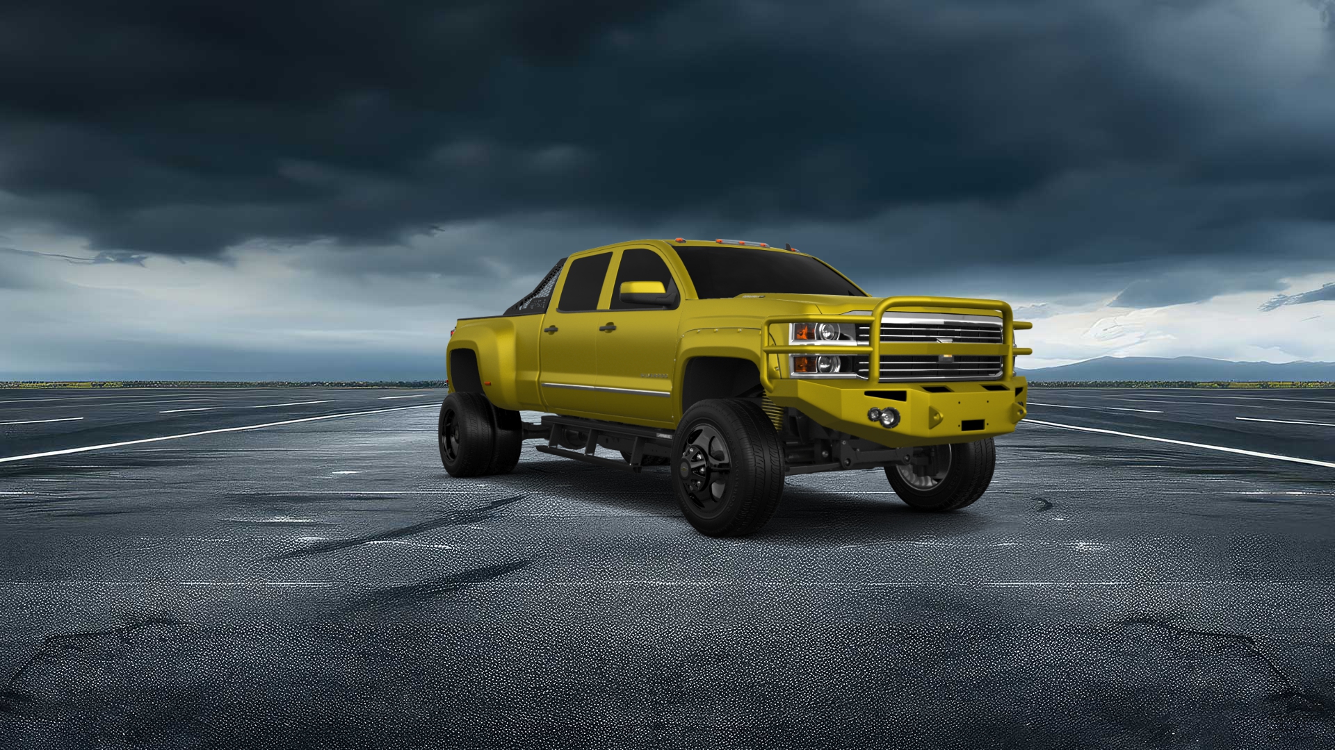 Chevrolet Silverado 3500 4 Door pickup truck 2015