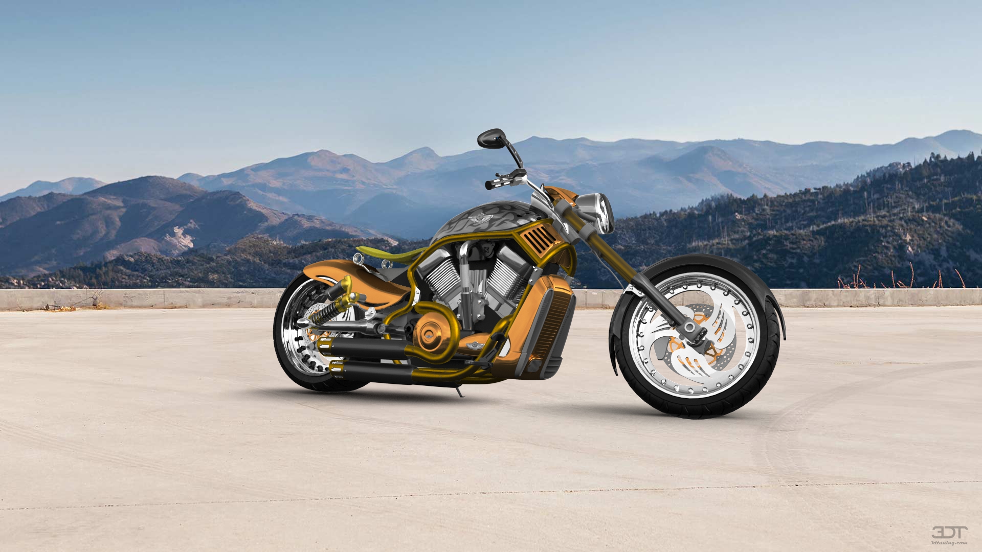 Harley-Davidson Custom Chopper Cruiser 2011