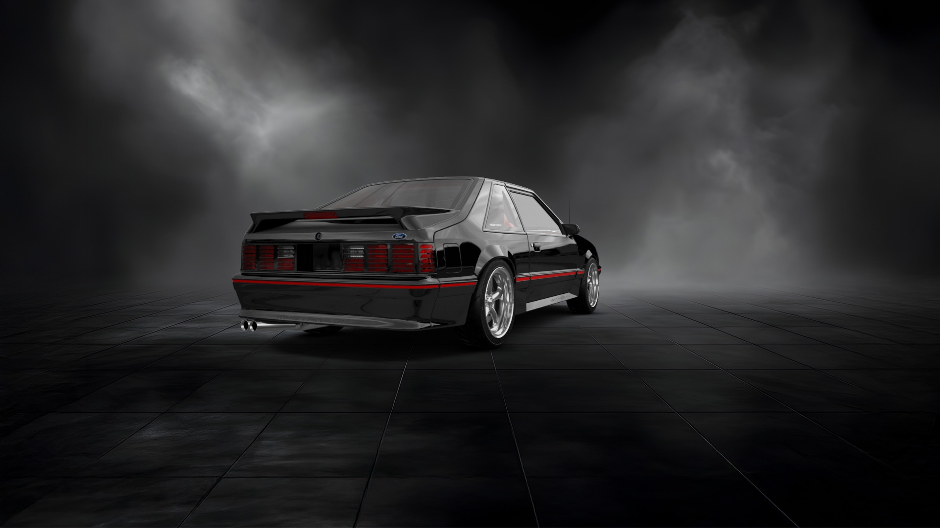 Ford Mustang 3 Door Hatchback 1988 Images