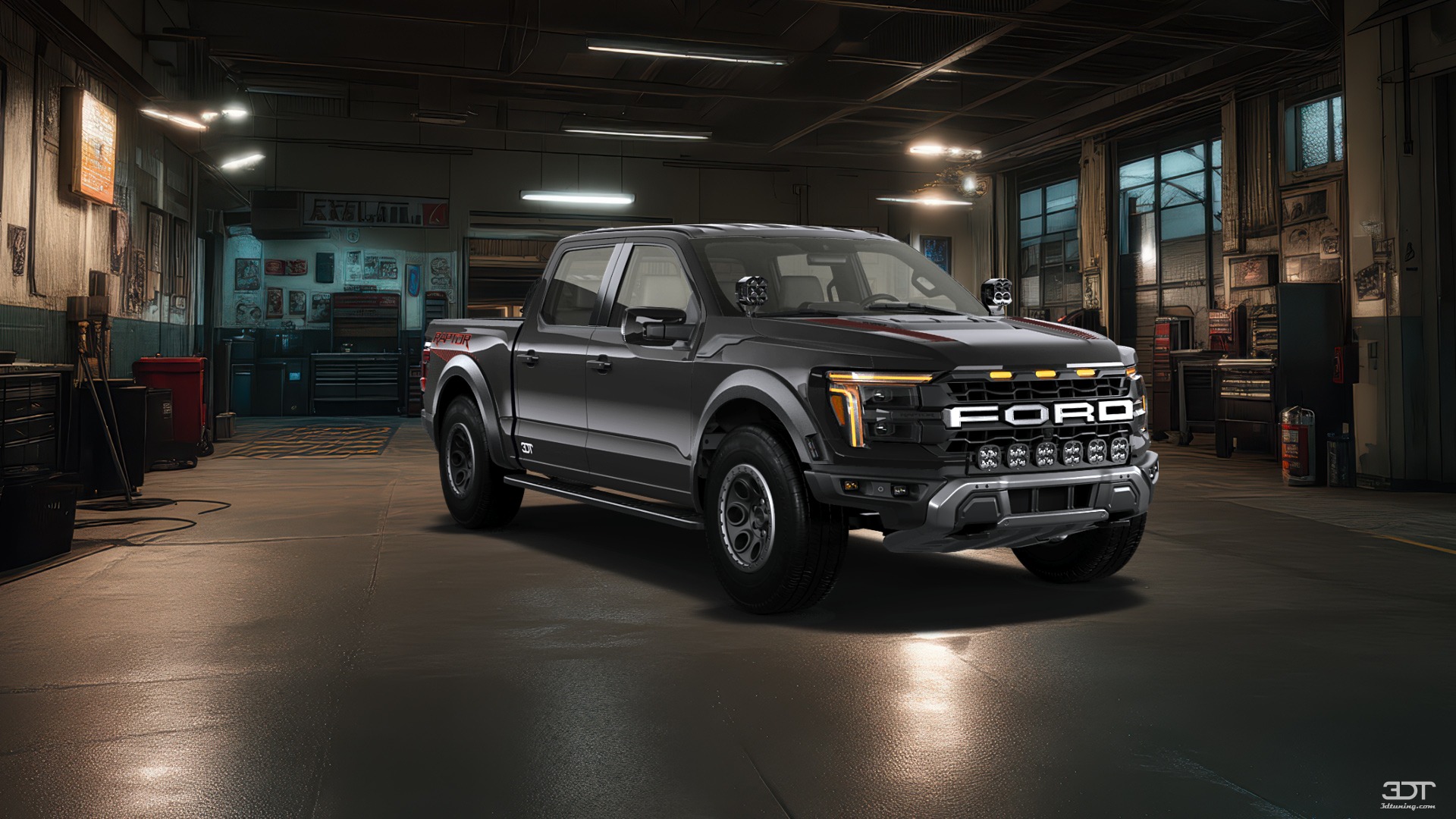 Ford F-150 Raptor 4 Door pickup truck 2024 tuning