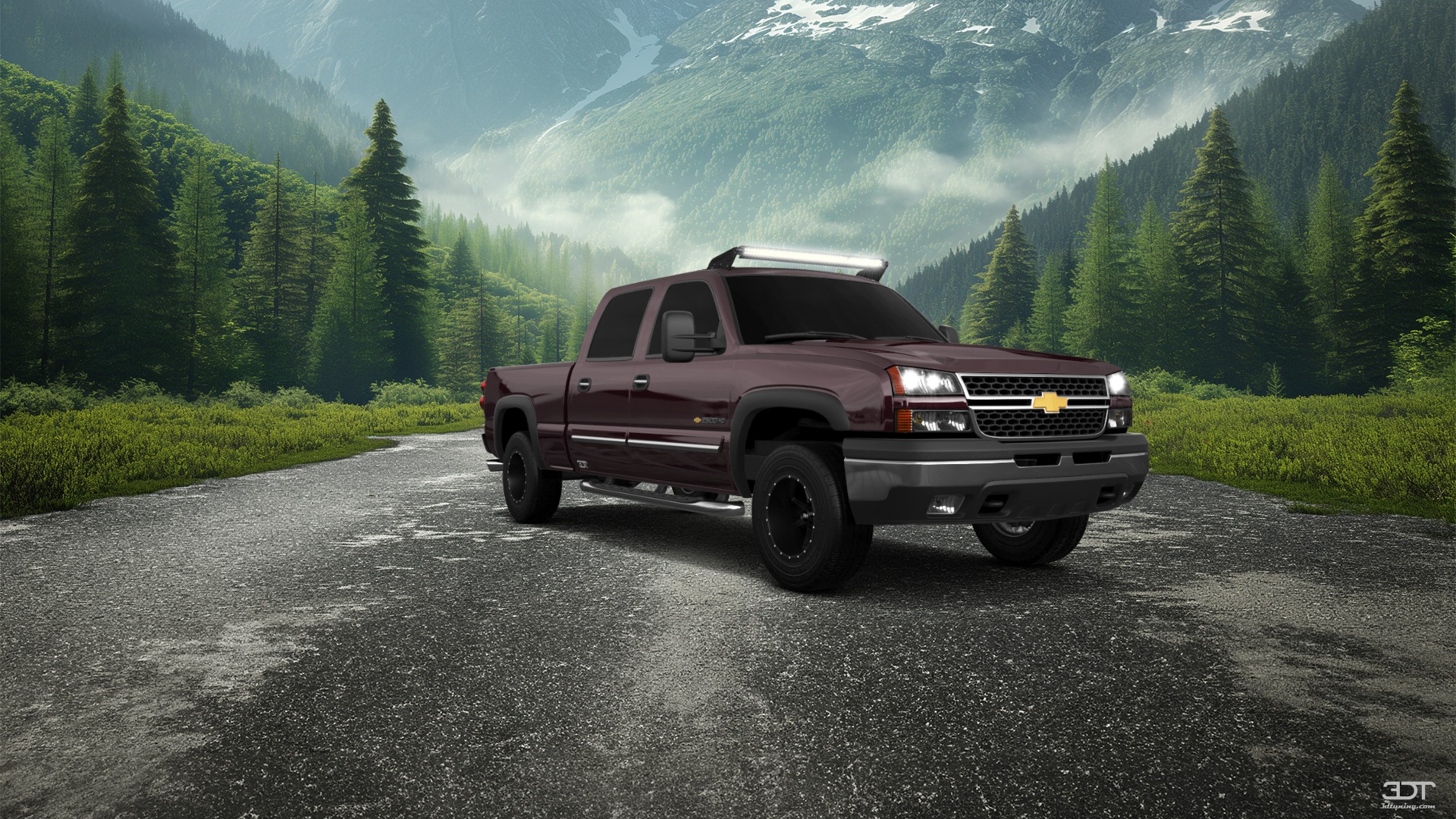 Chevrolet Silverado 2500 HD Long Box 4 Door pickup truck 2002
