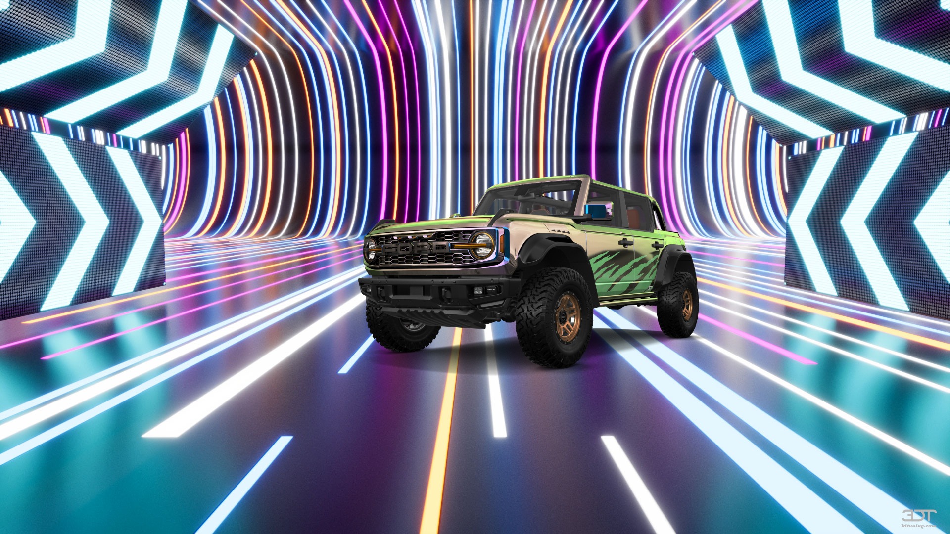 Ford Bronco Raptor 4 Door pickup truck 2022