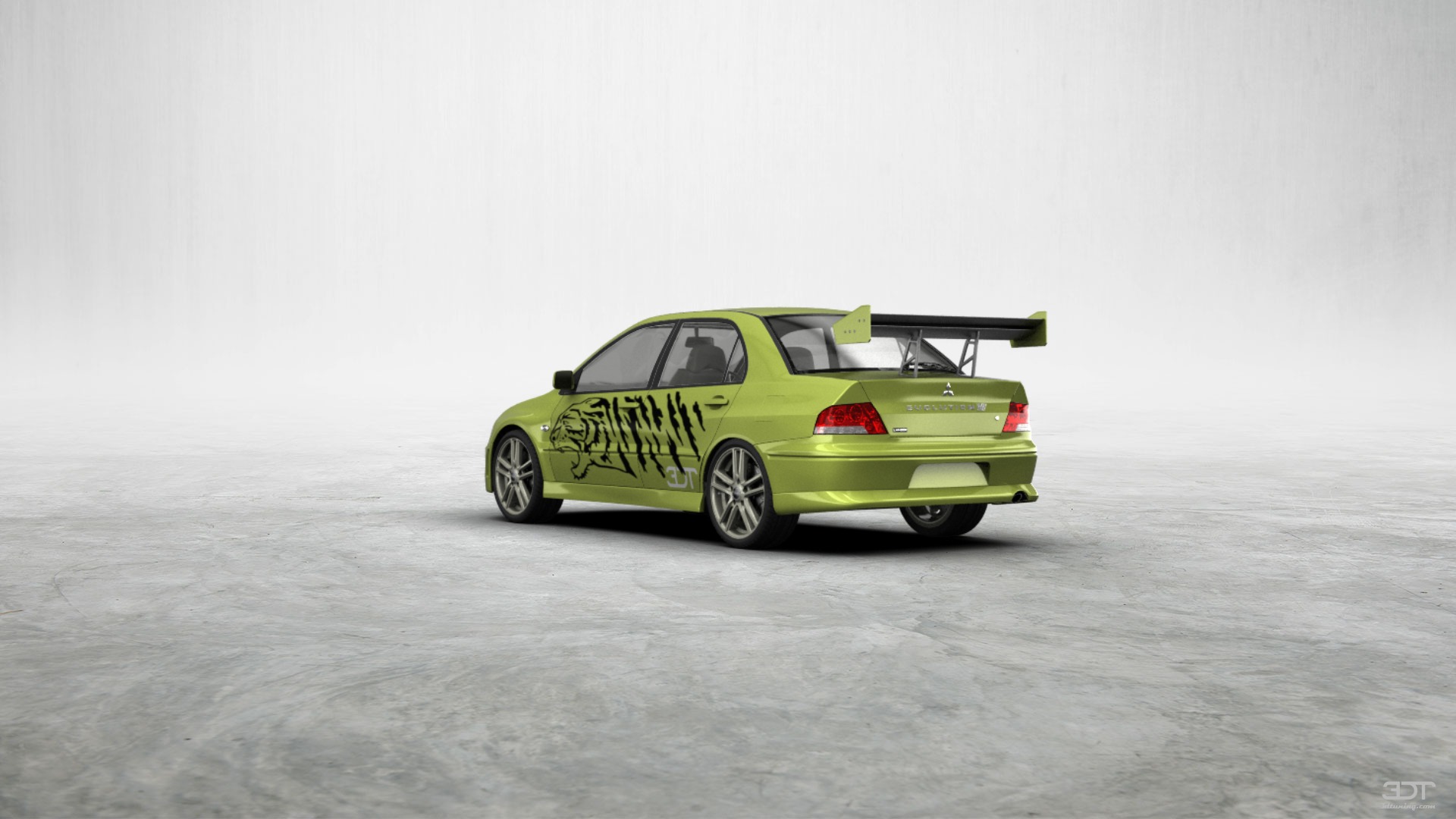 Mitsubishi Lancer Evo VII sedan 2001 tuning