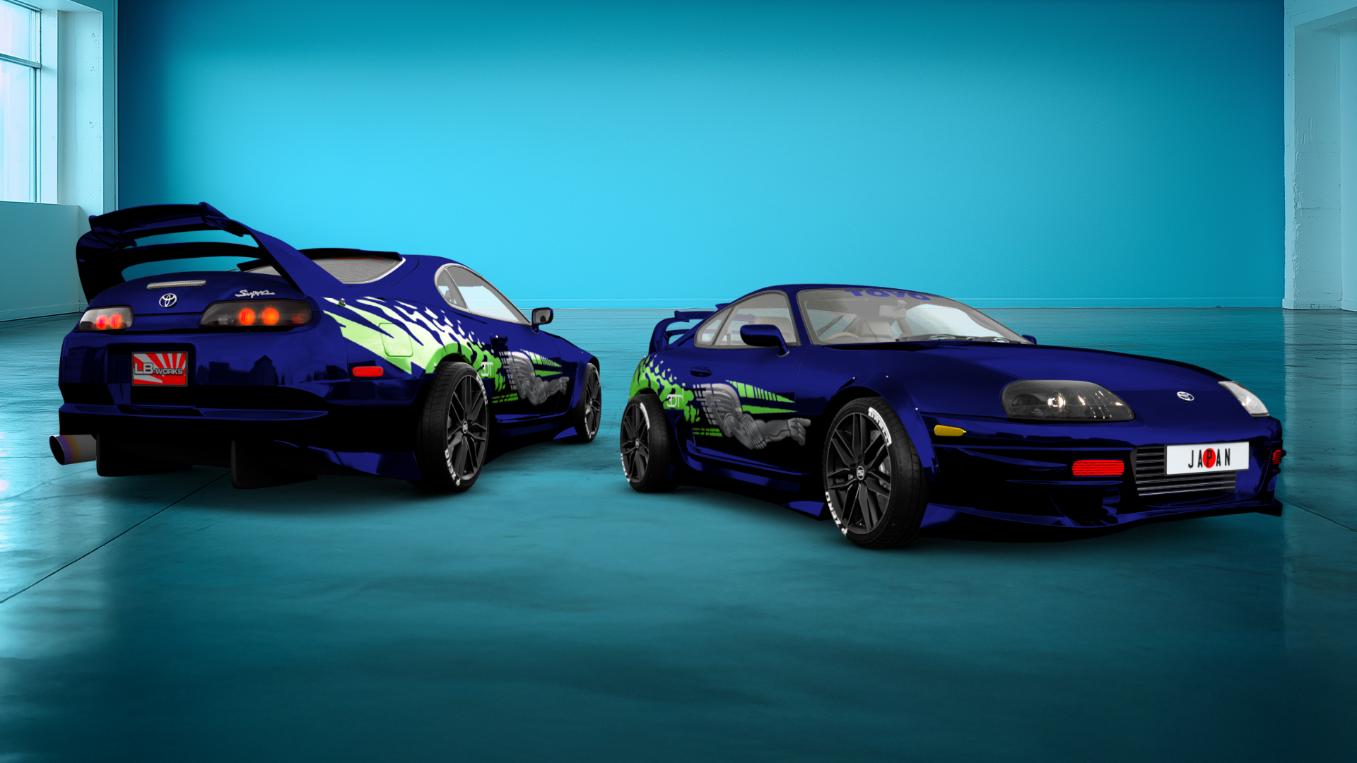 Toyota Supra 2 Door Coupe 2000 tuning