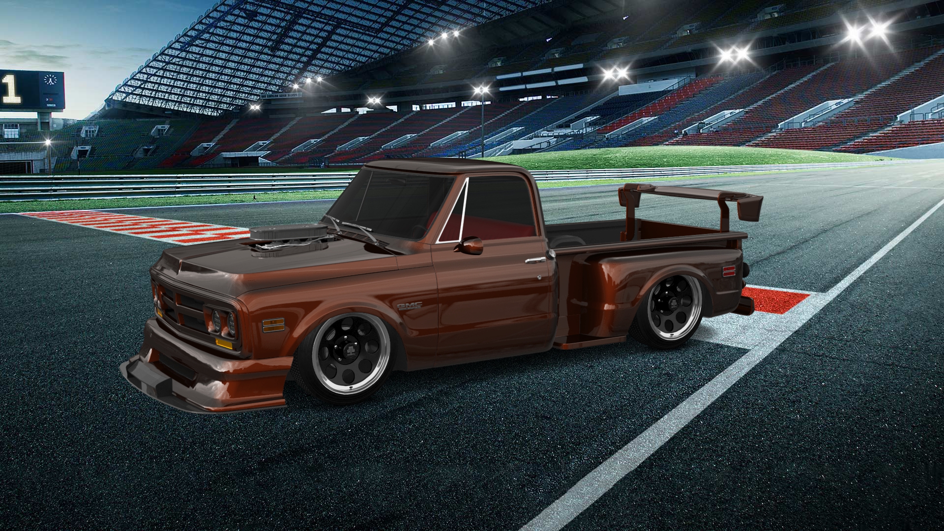 GMC K1500 2 Door pickup truck 1971 tuning