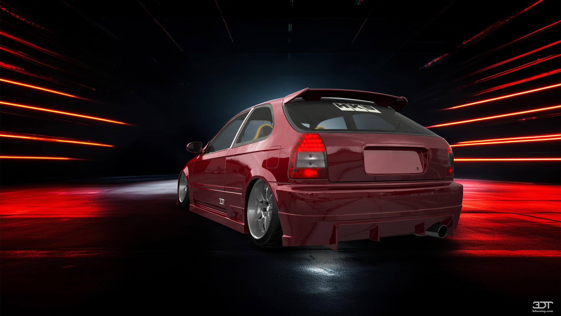 Honda Civic 3 Door Hatchback 1997 Images