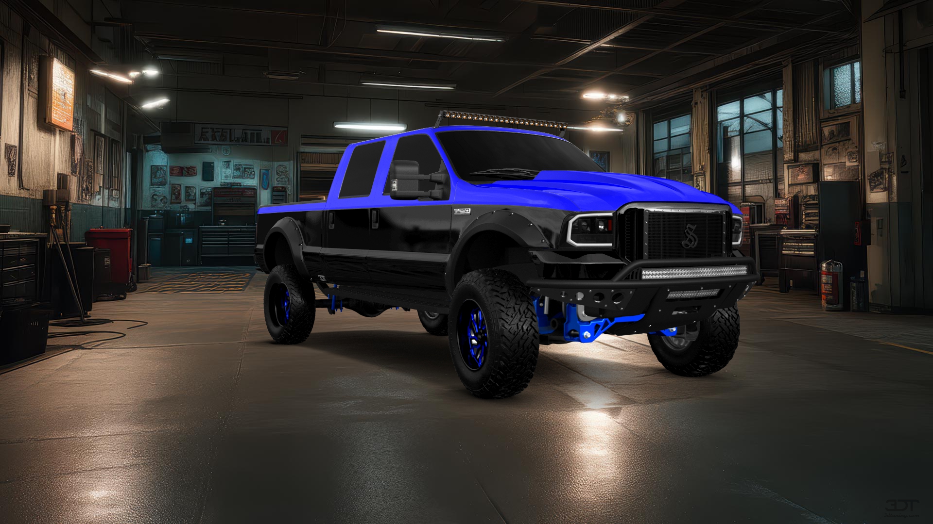 Ford F-250 Crew Cab 4 Door pickup truck 1999 tuning