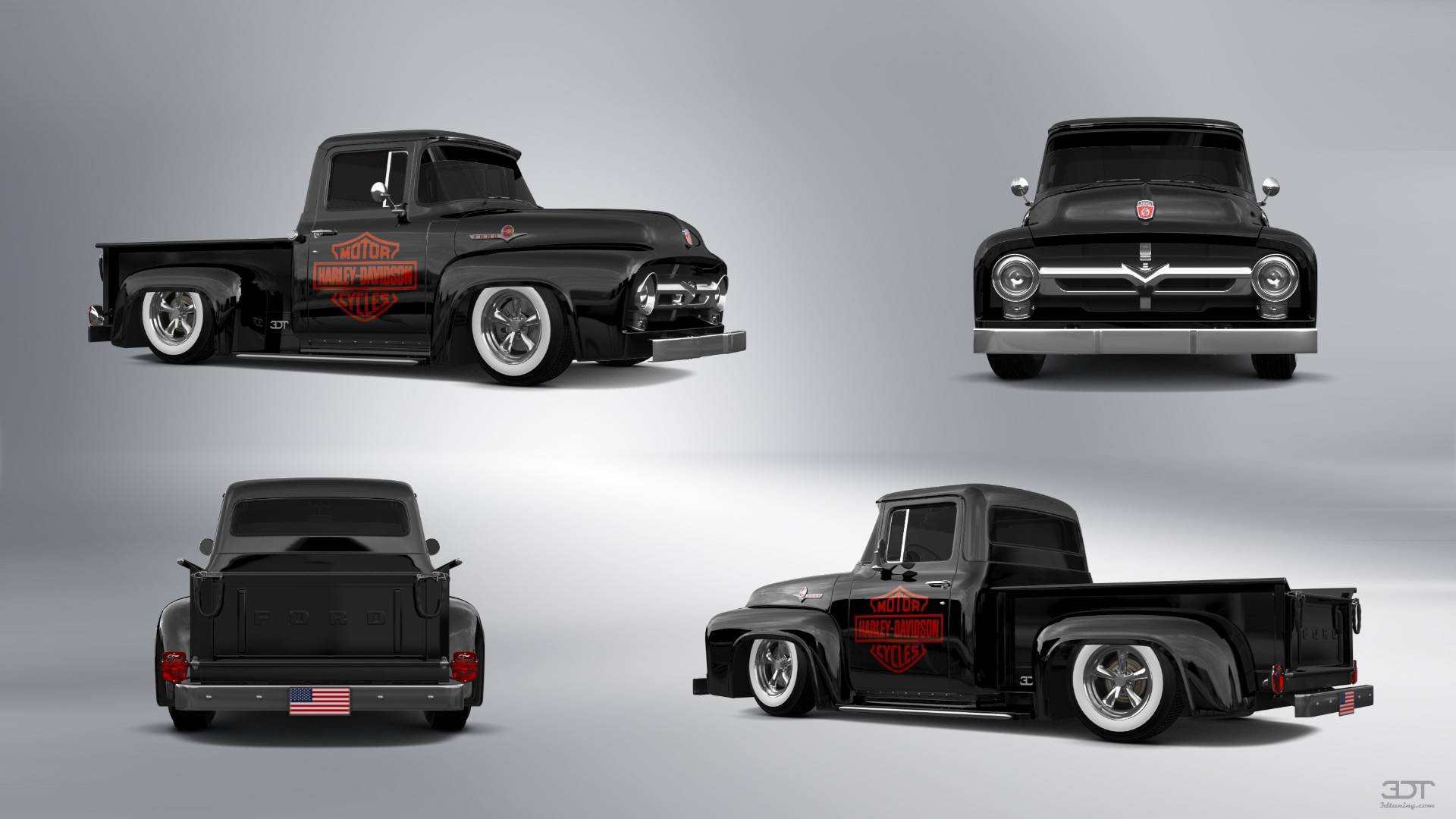 Ford F-100 2 Door truck 1956