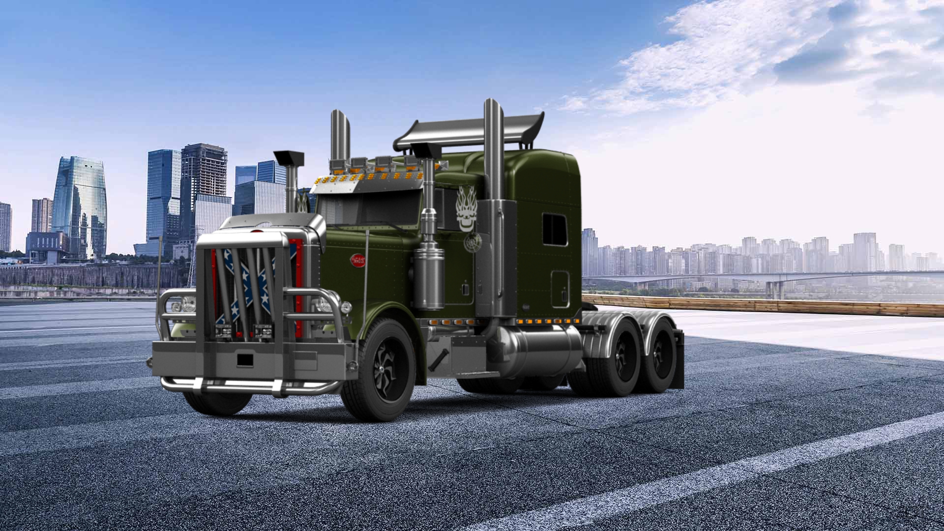 Peterbilt 359 Truck 1987 tuning